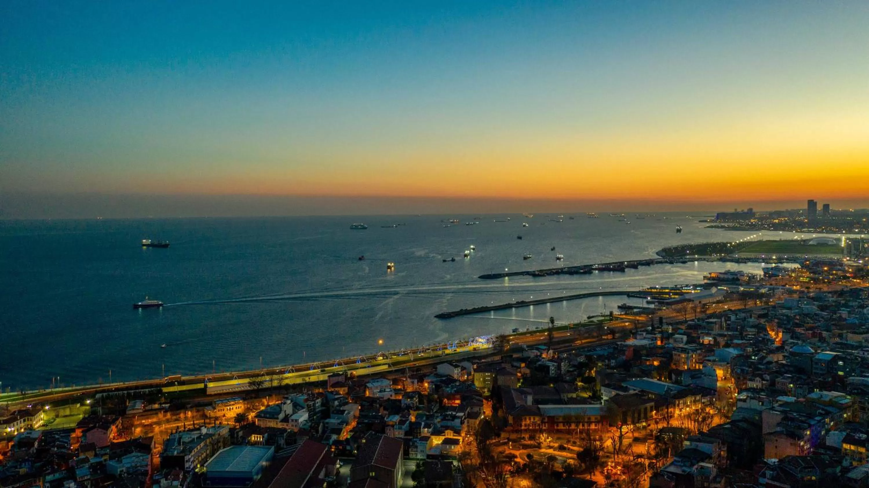 Sea view in Golden Crown Hotel