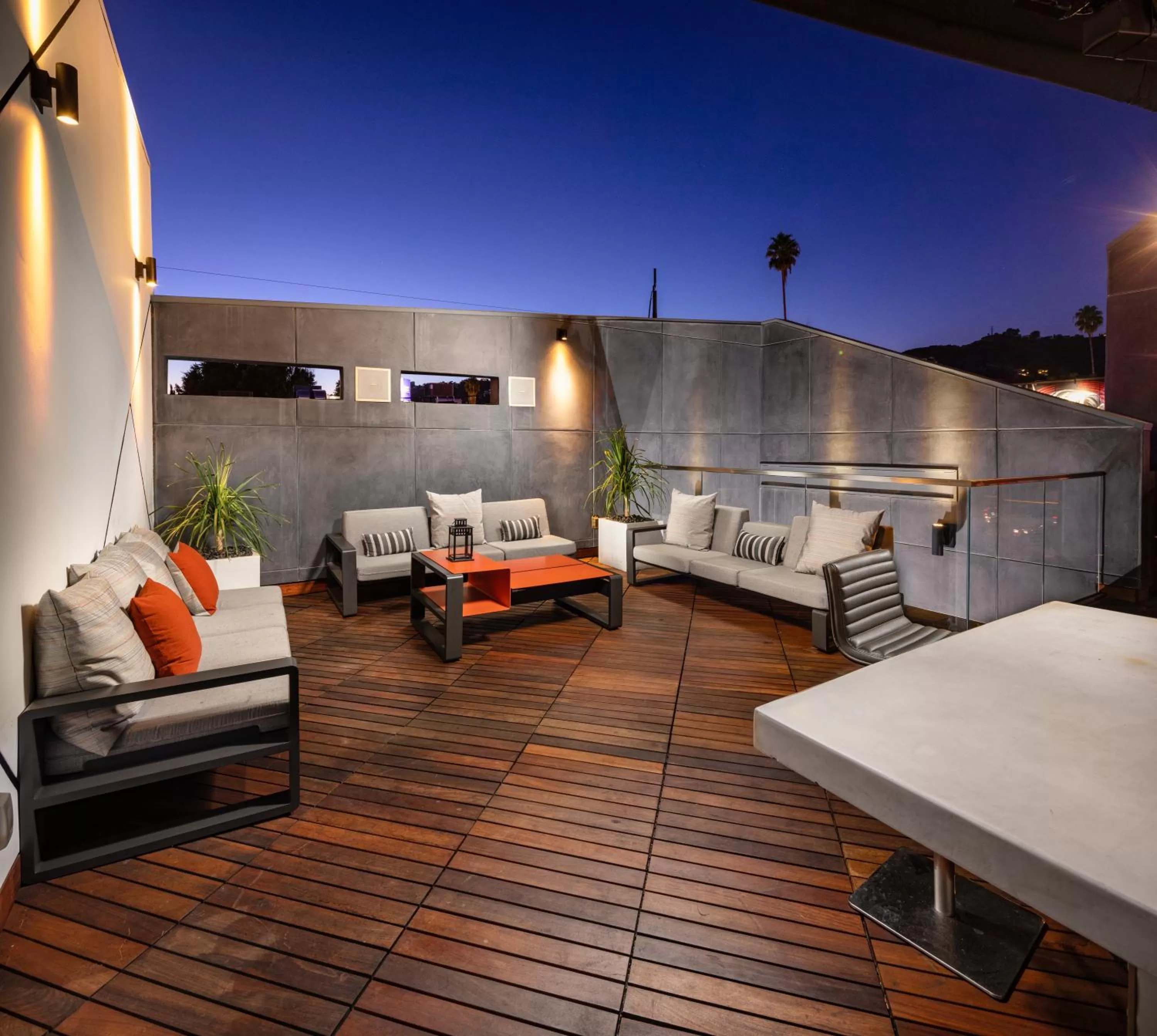 Patio in The Moment Hotel