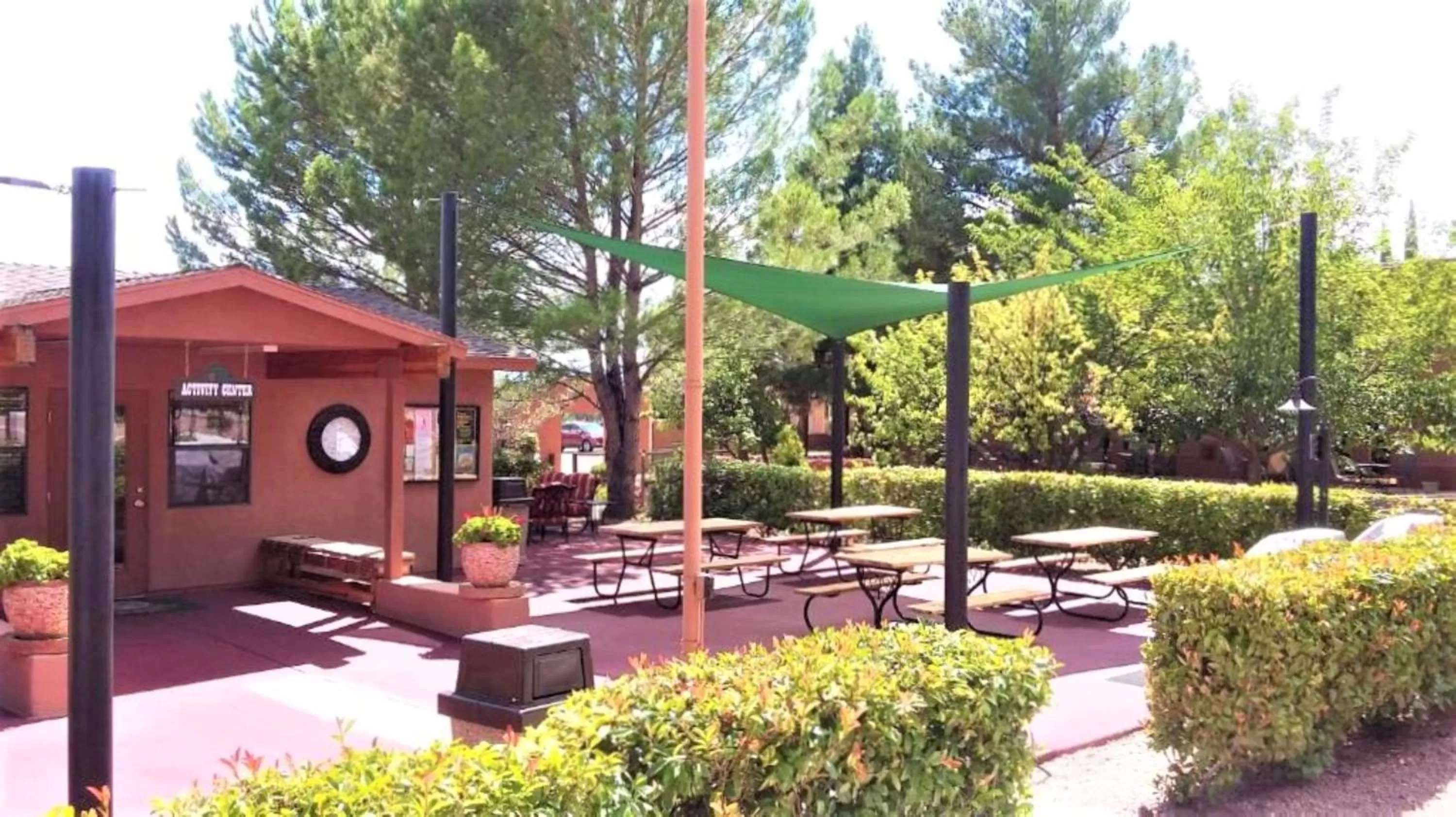 Patio in Sedona Pines Resort