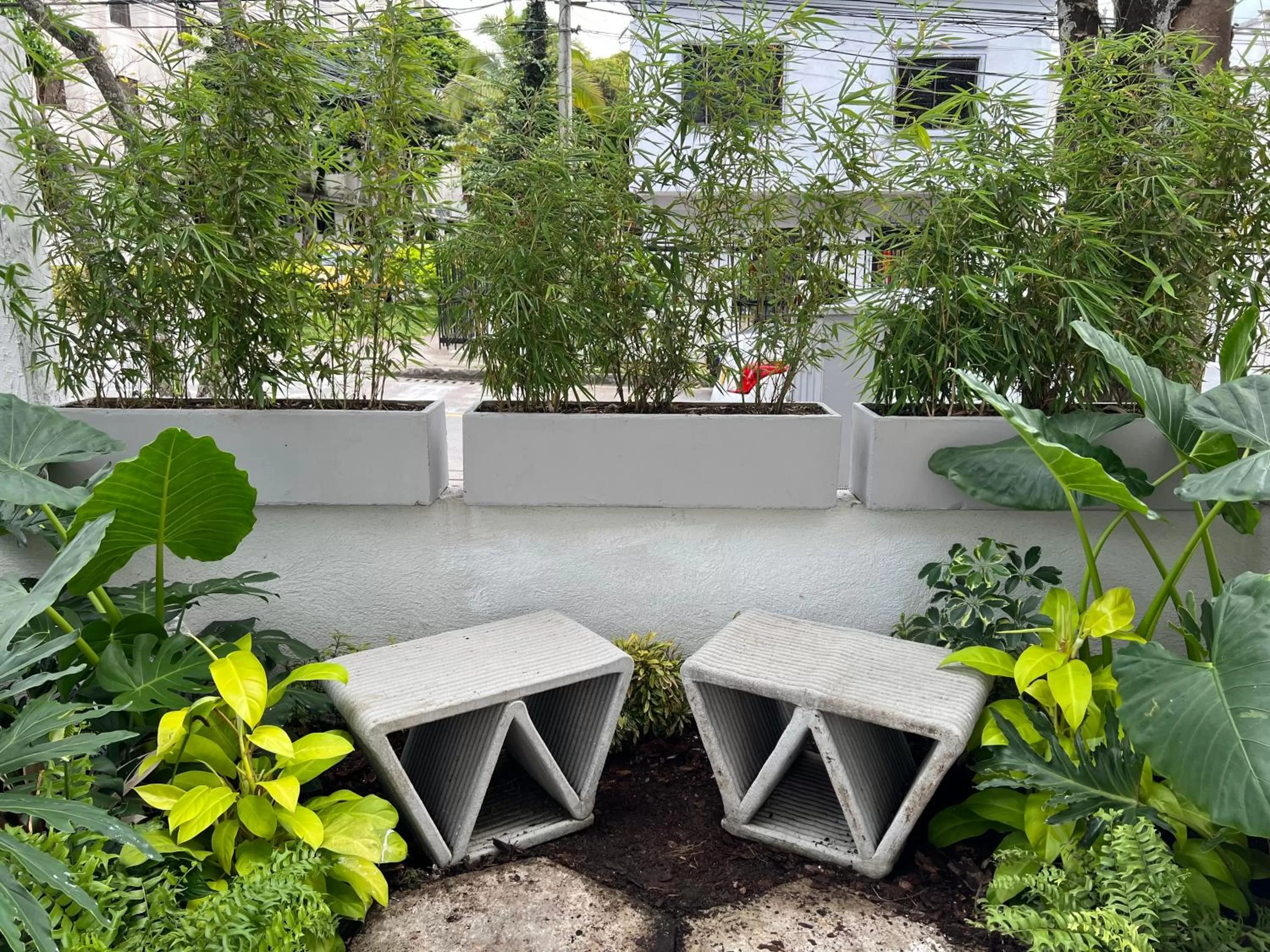 Inner courtyard view in HOTEL 9.5 SAN FERNANDO