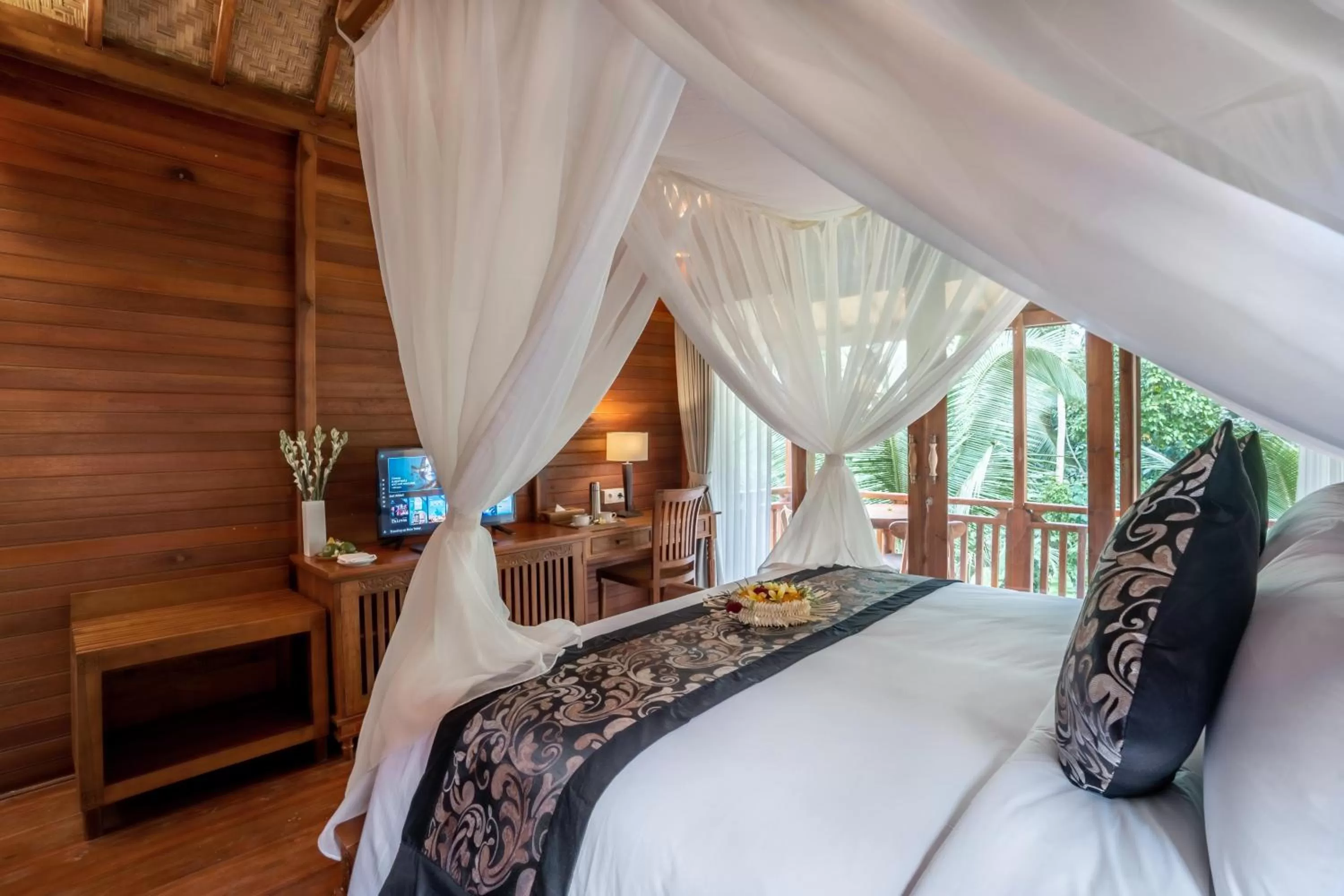 Bedroom, Bed in The Compass Rose Ubud