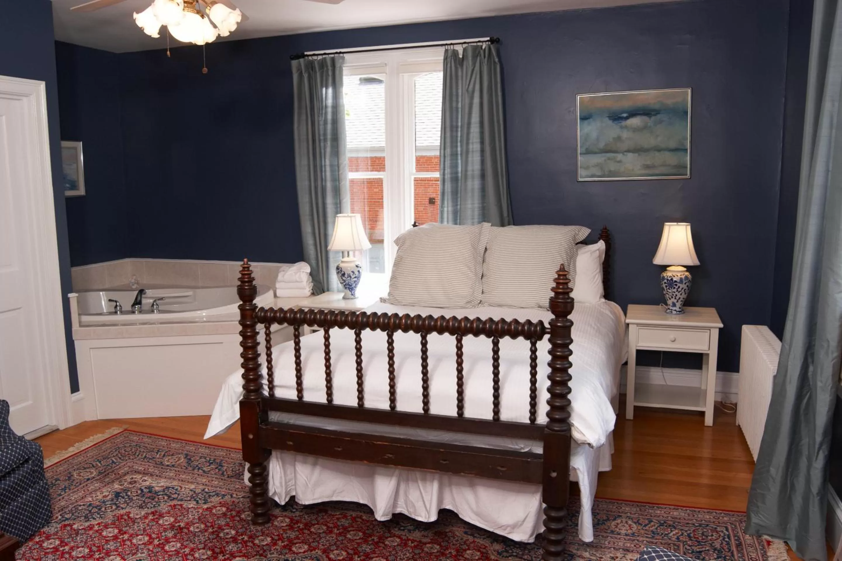 Bed in Belfry Inn and Bistro