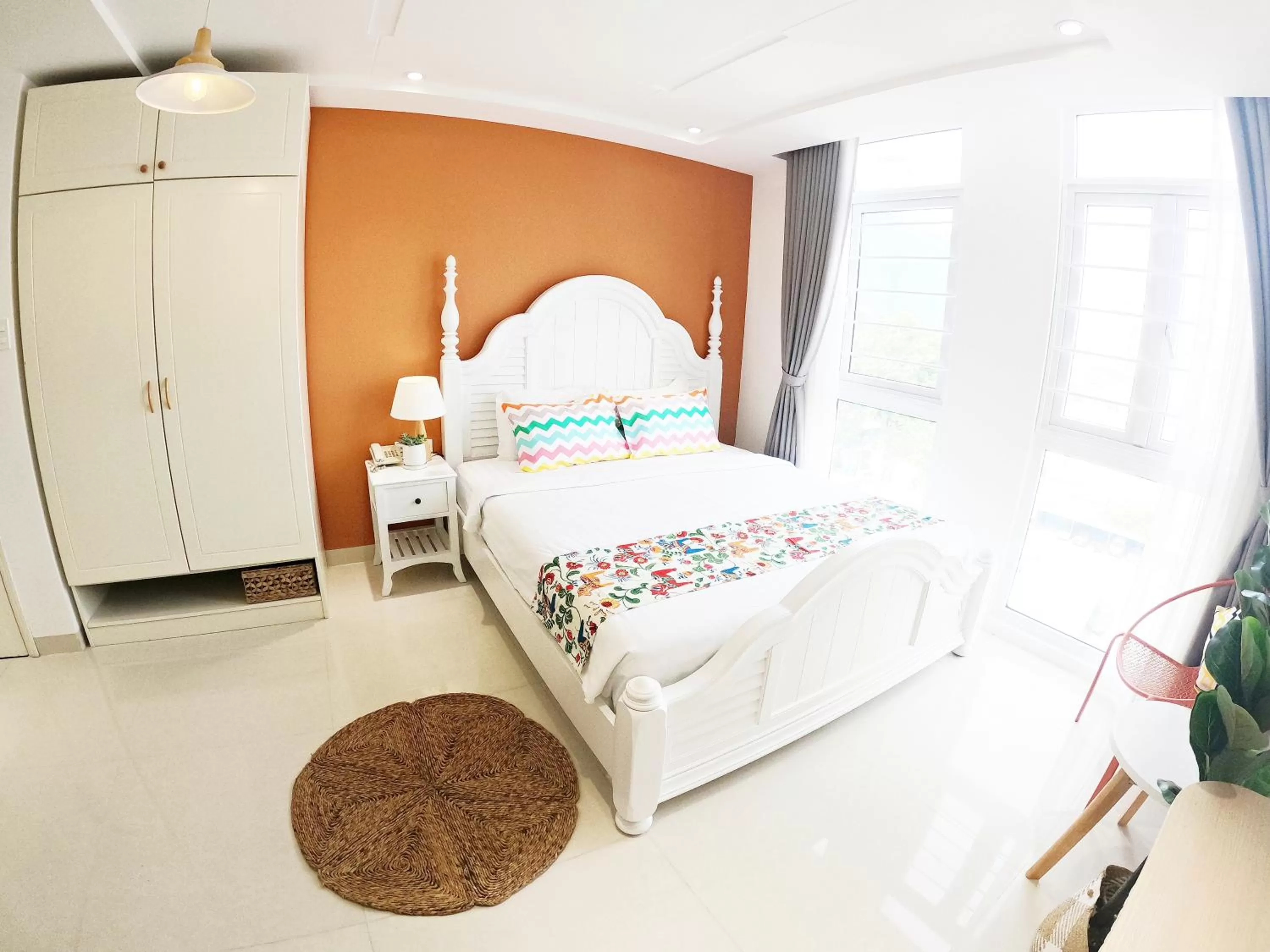 Bed in Dinh Phat Hotel