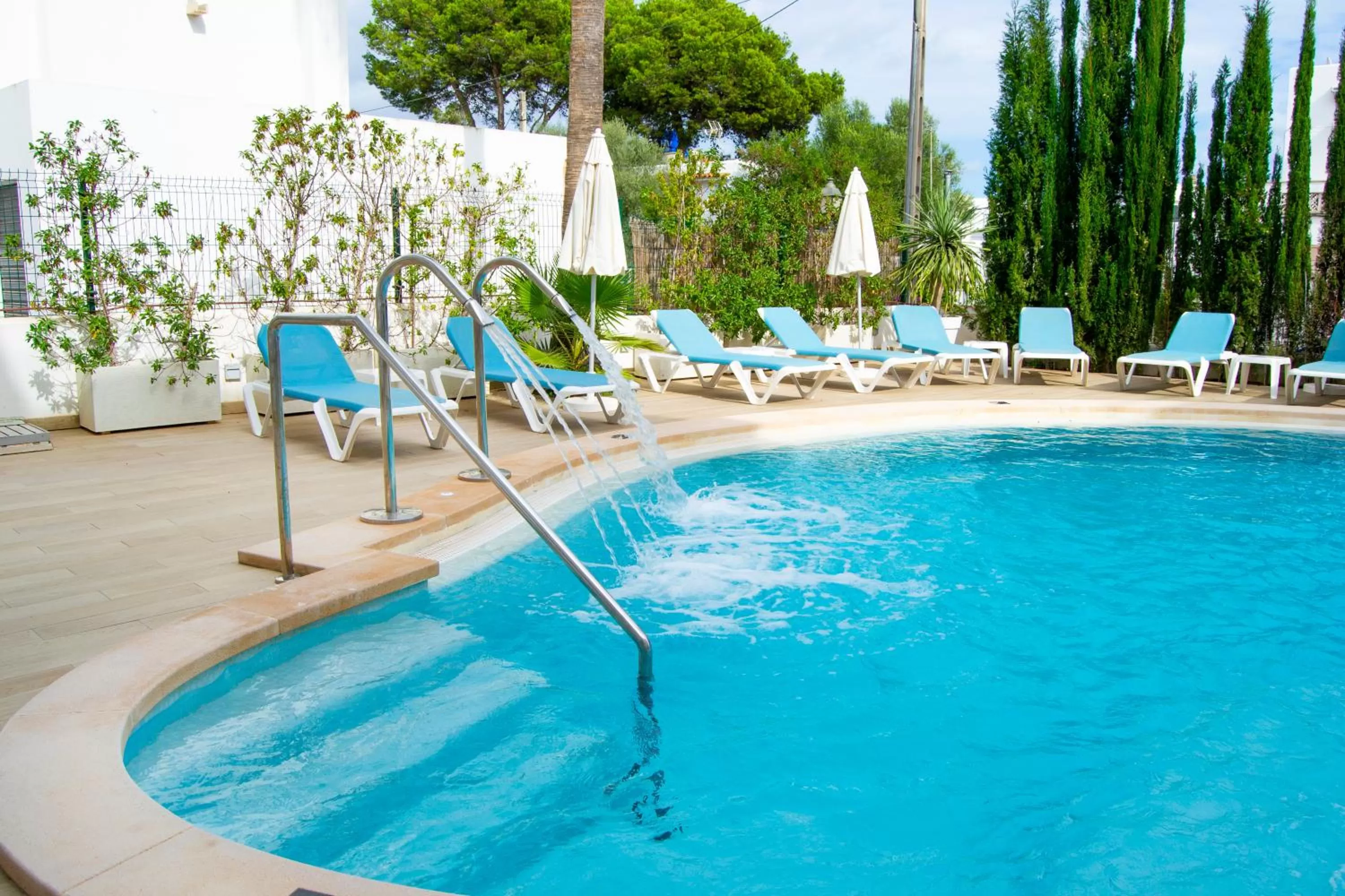 Balcony/Terrace in INNER Hotel Rupit "Adults Only"