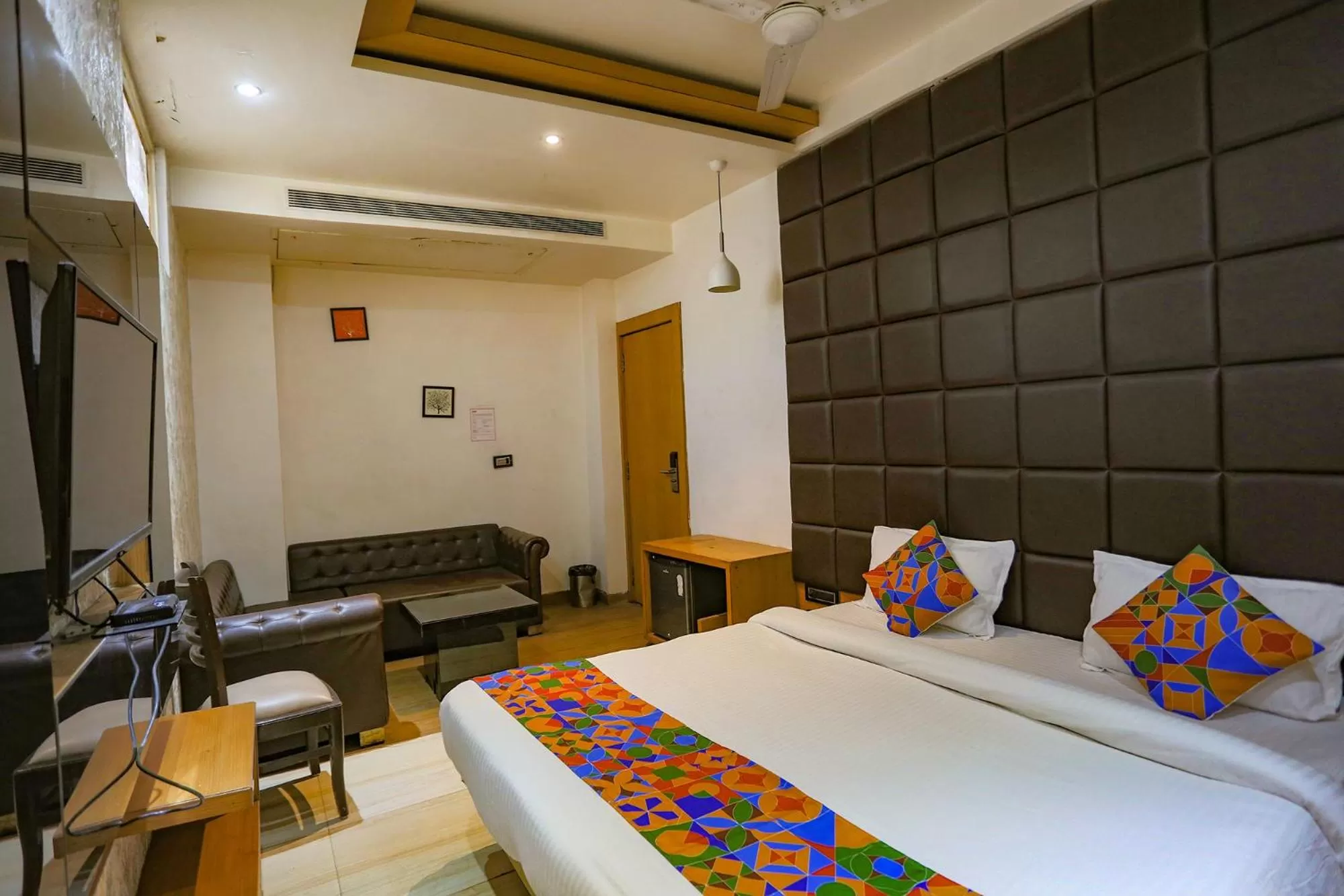 Bed in FabHotel Sun Park