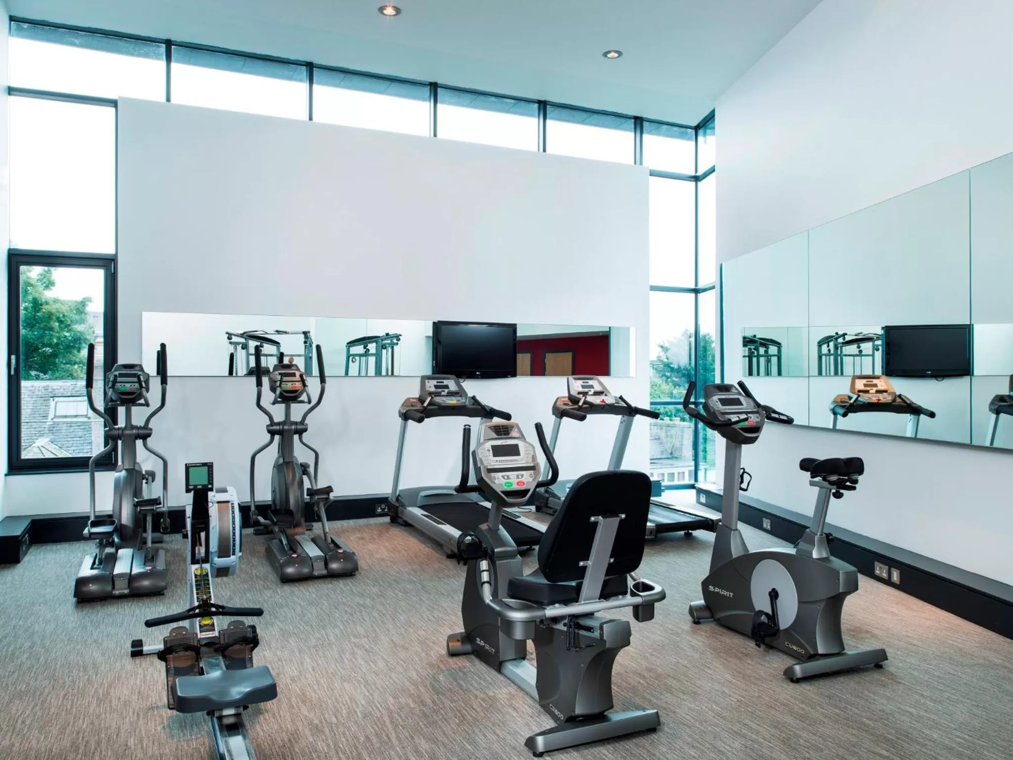 Fitness centre/facilities in Park Inn by Radisson Aberdeen