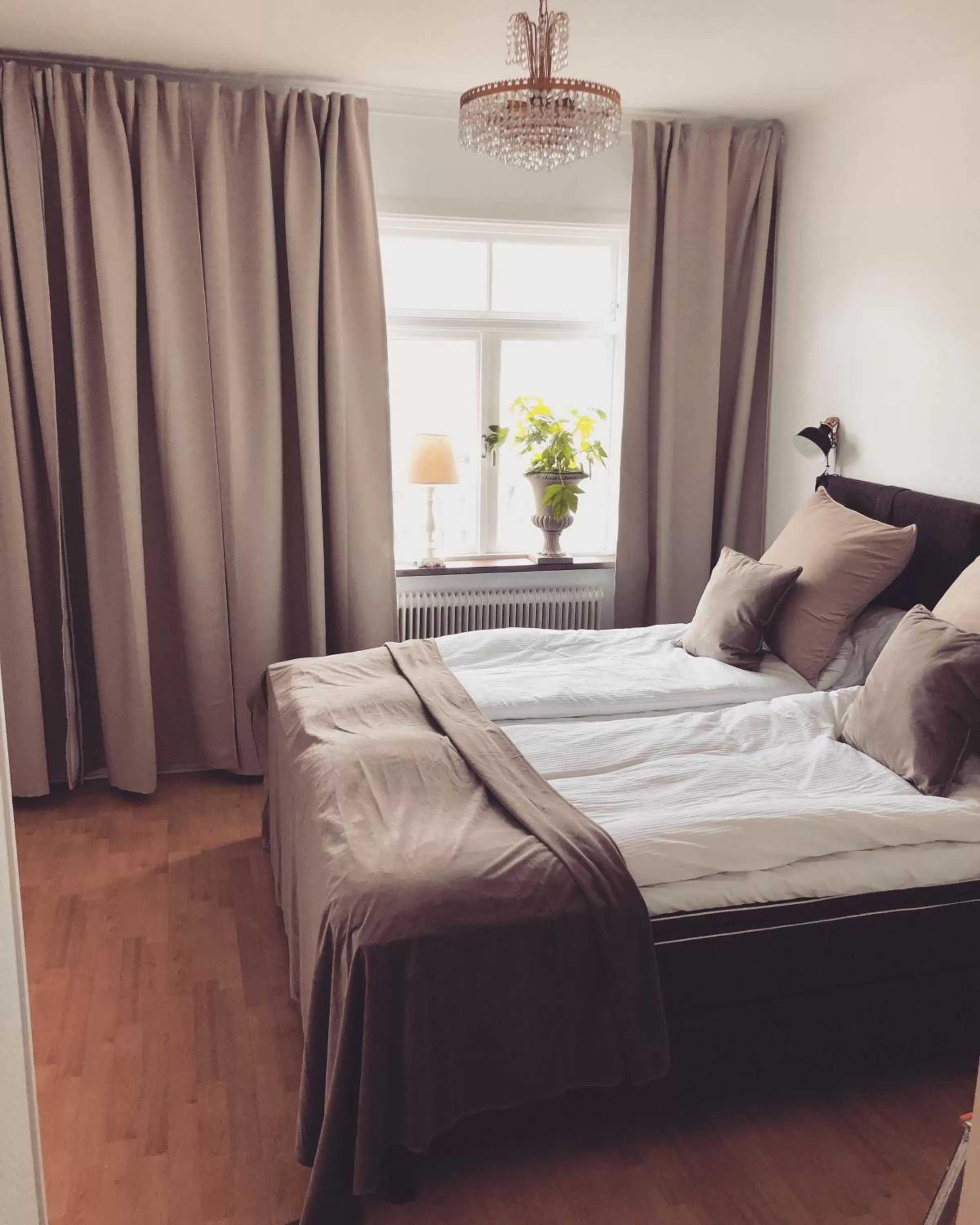 Bed in Hotell Taberg