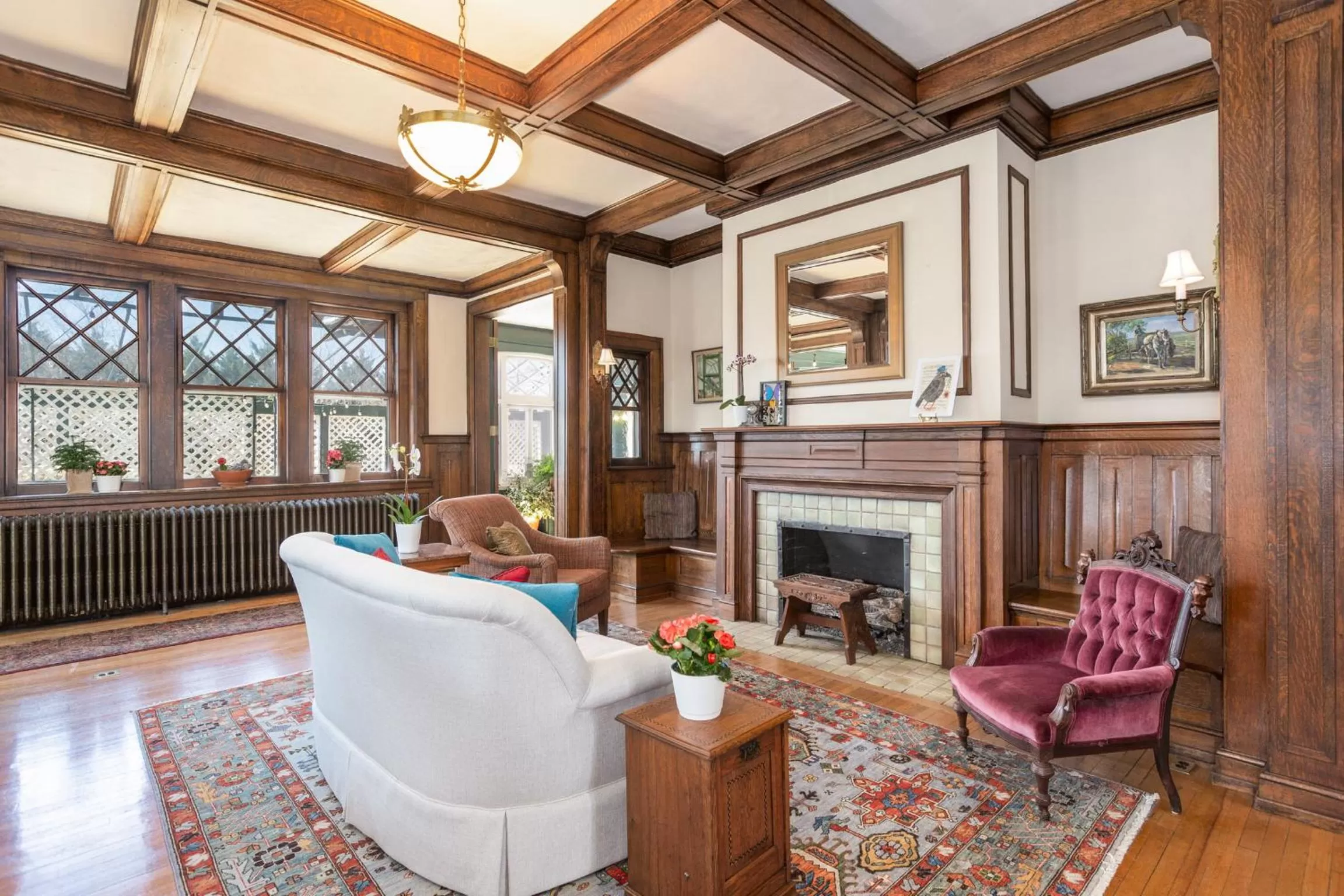 Living room in The Shaffner Inn