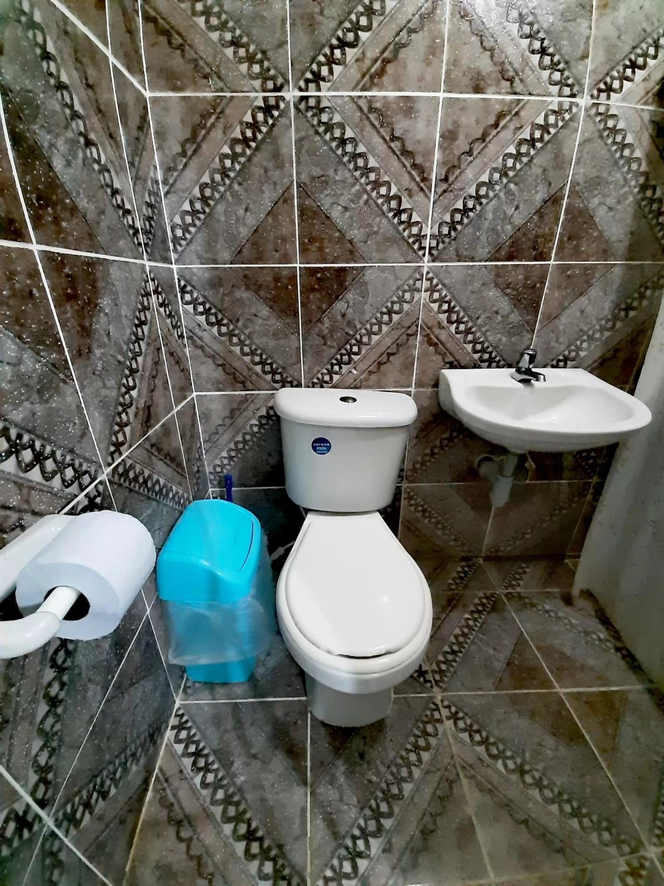 Bathroom in Ecocabañas Manguare