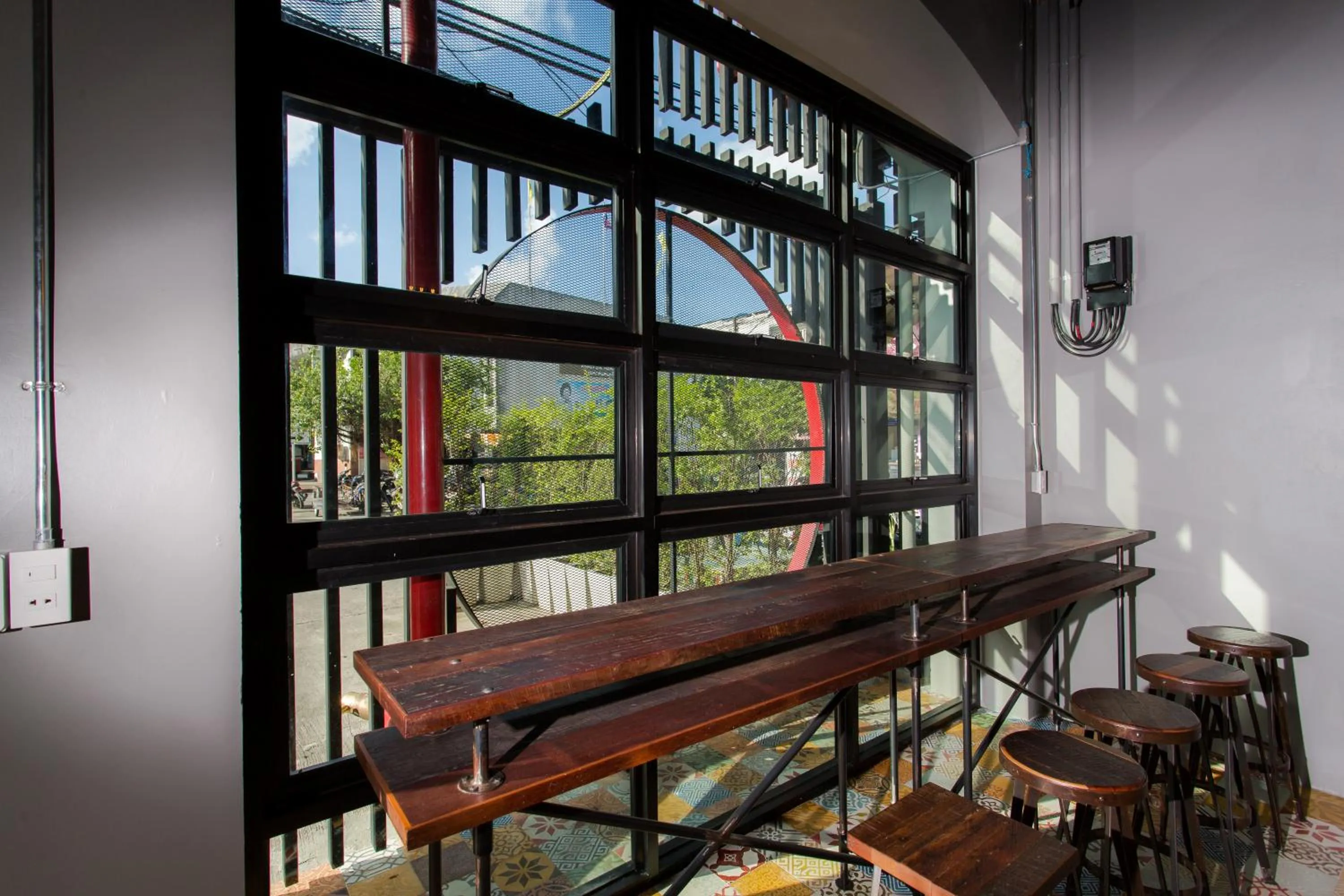 Lobby or reception in Bloo Hostel