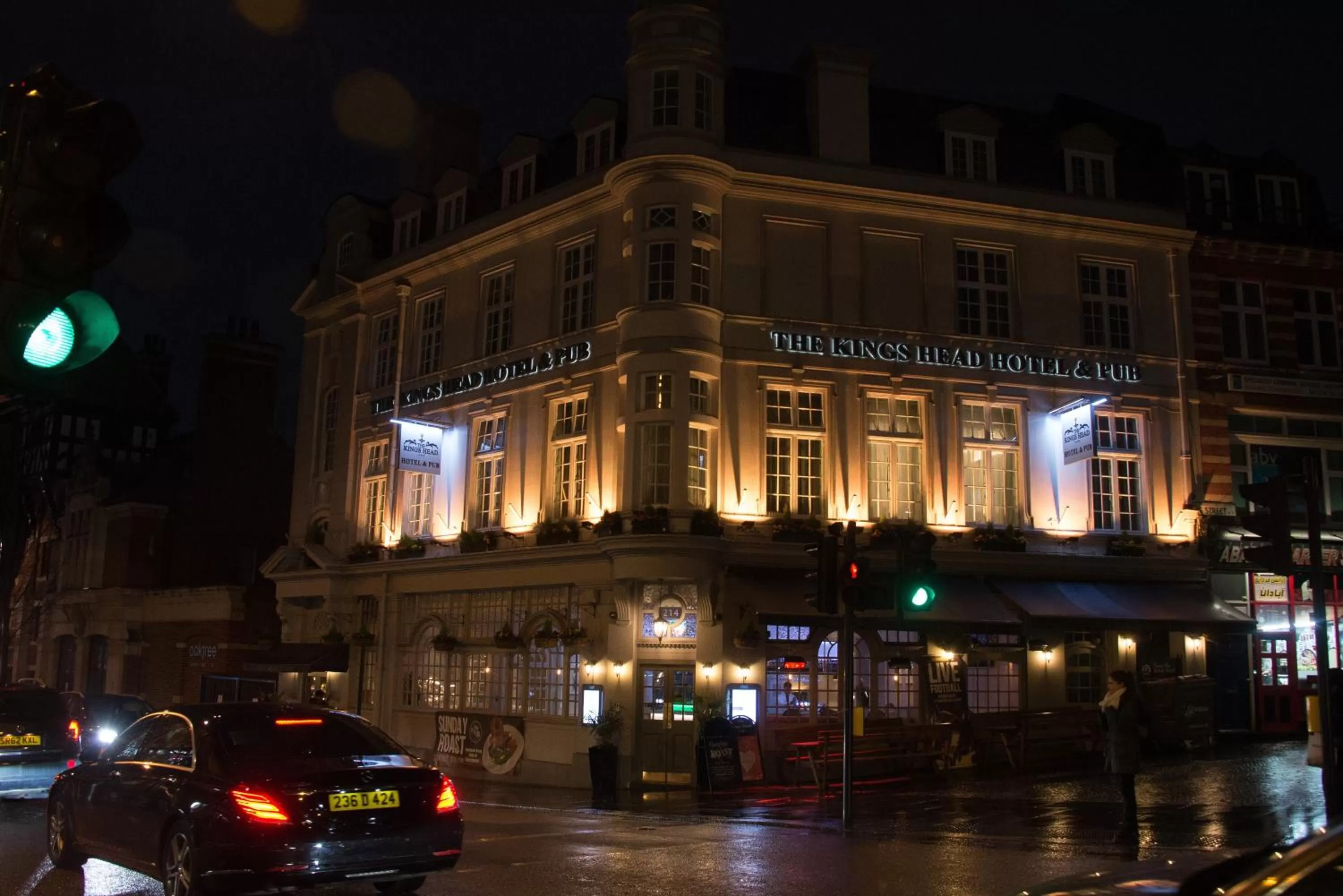 Property logo or sign in The Kings Head Hotel