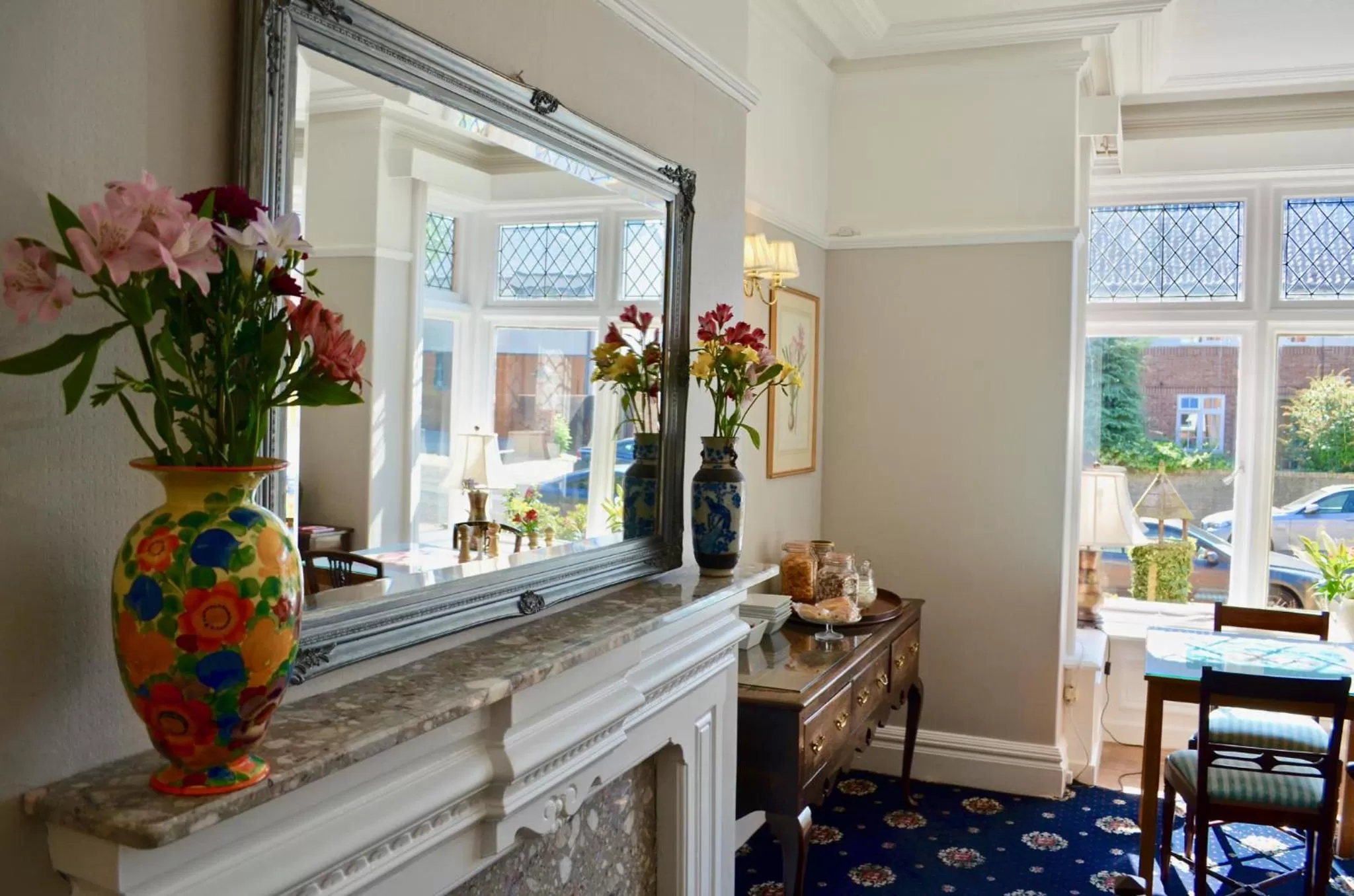 Dining area in St George's Guest House