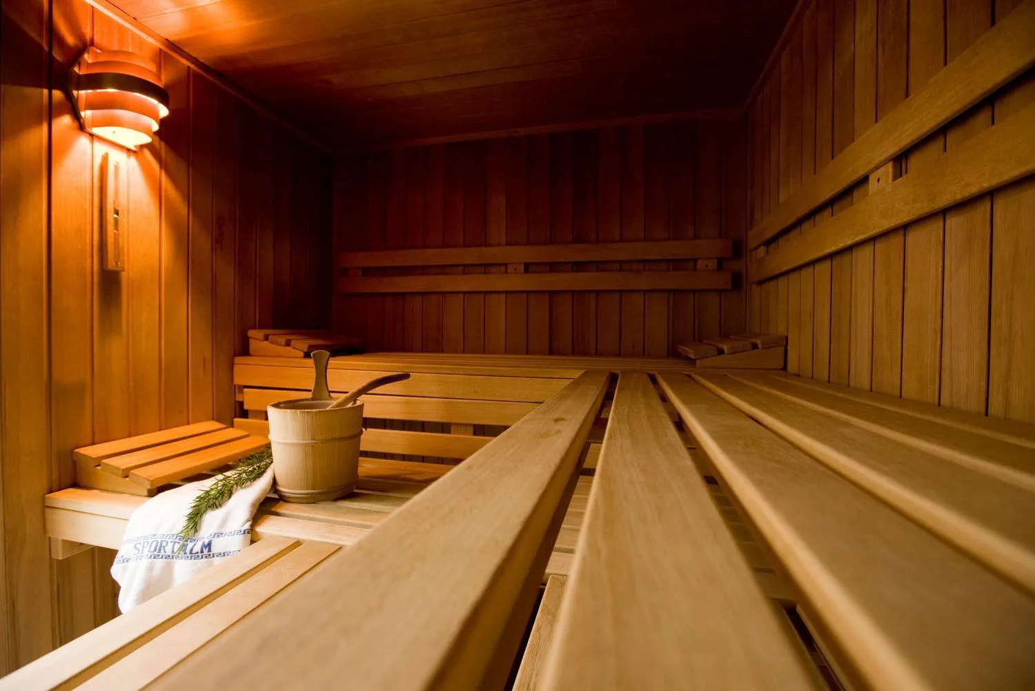 Spa and wellness centre/facilities in Geniesserhotel Minglers Sportalm 4 Sterne Superior