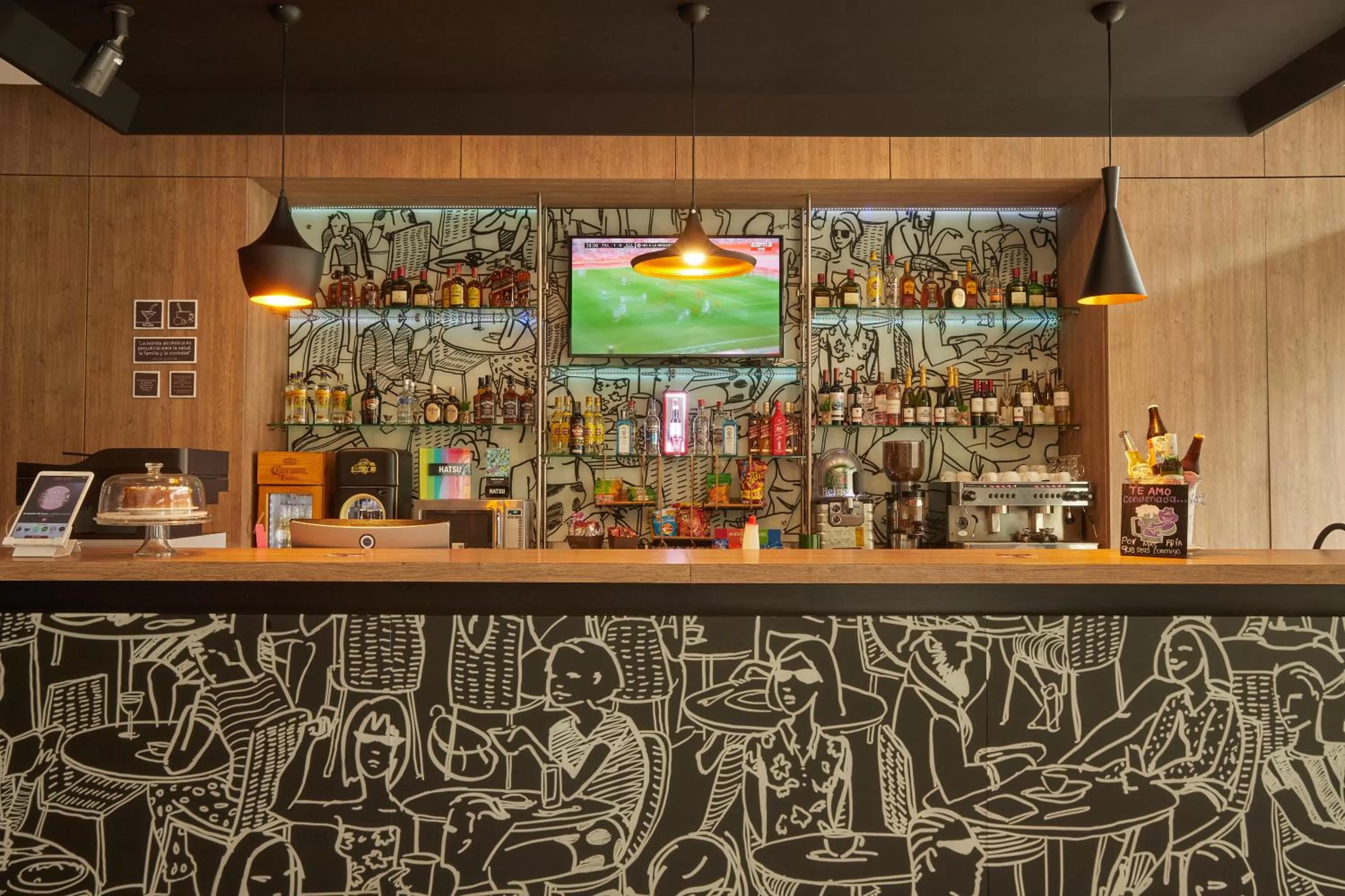 Lounge or bar in Hotel Ibis Cali Granada