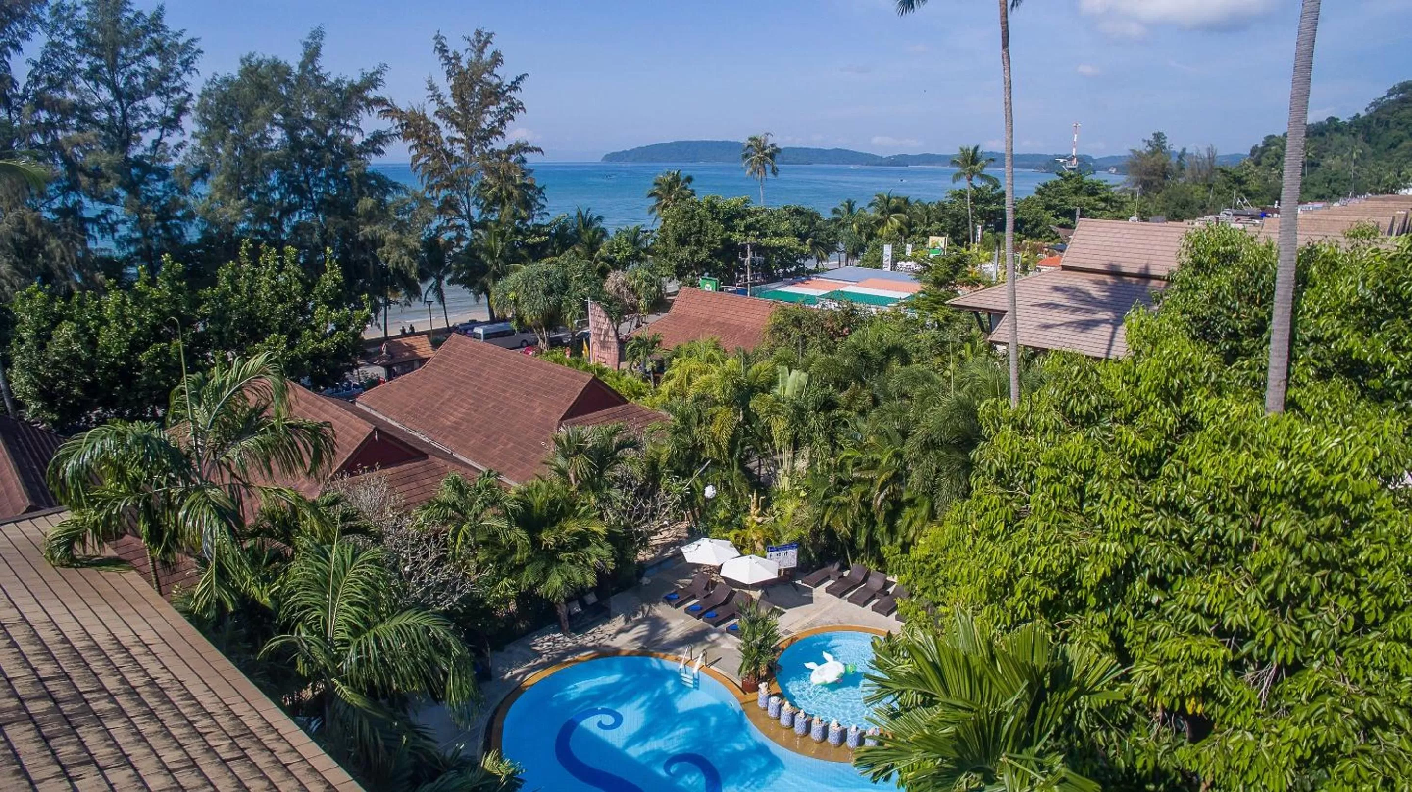 Bird's eye view in Aonang Princeville Villa Resort & Spa - GHA WellHotel-Halal Certified, Krabi, Thailand