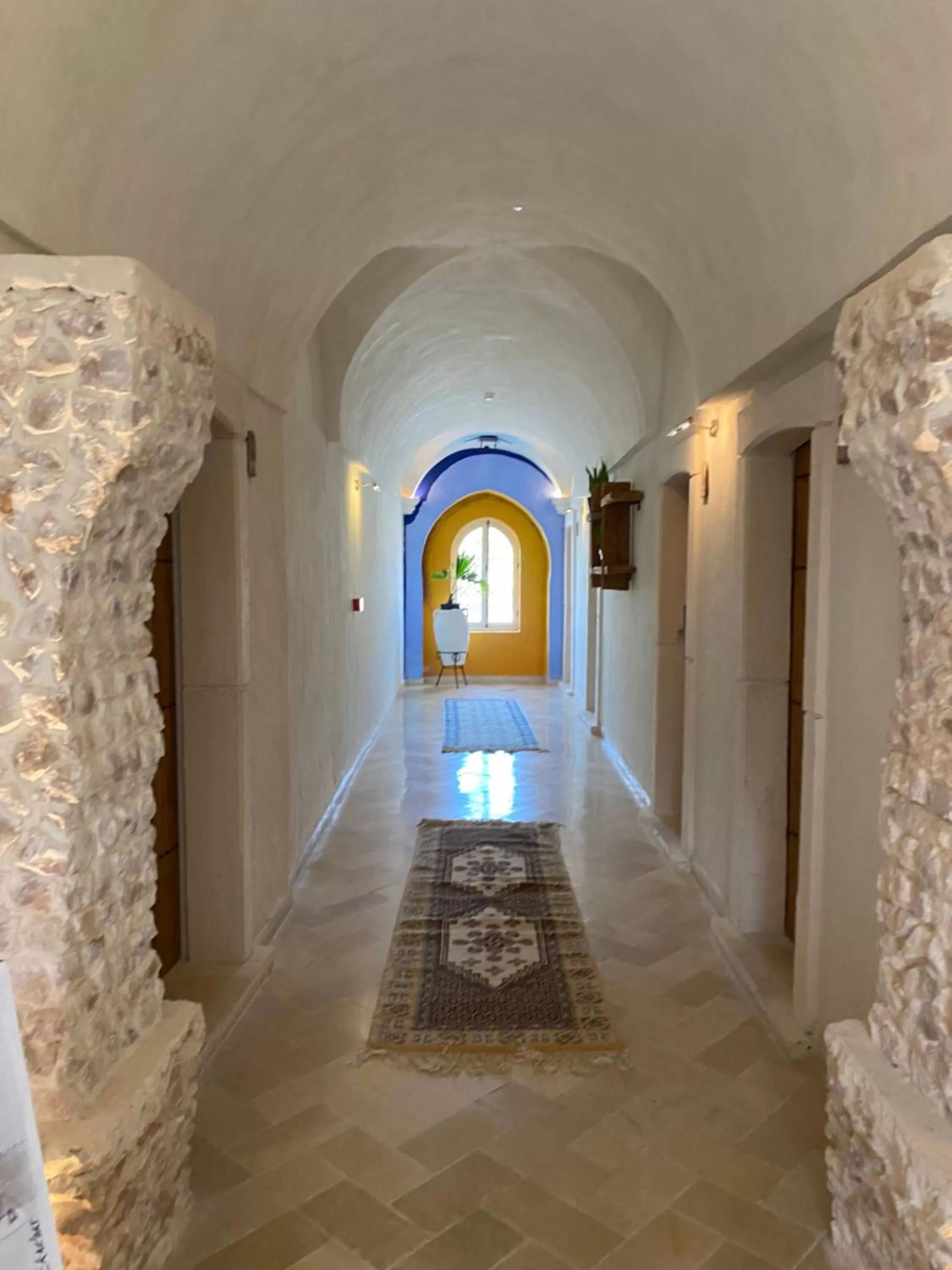 Lobby or reception in Hôtel Djerba Authentique - Au centre de Midoun