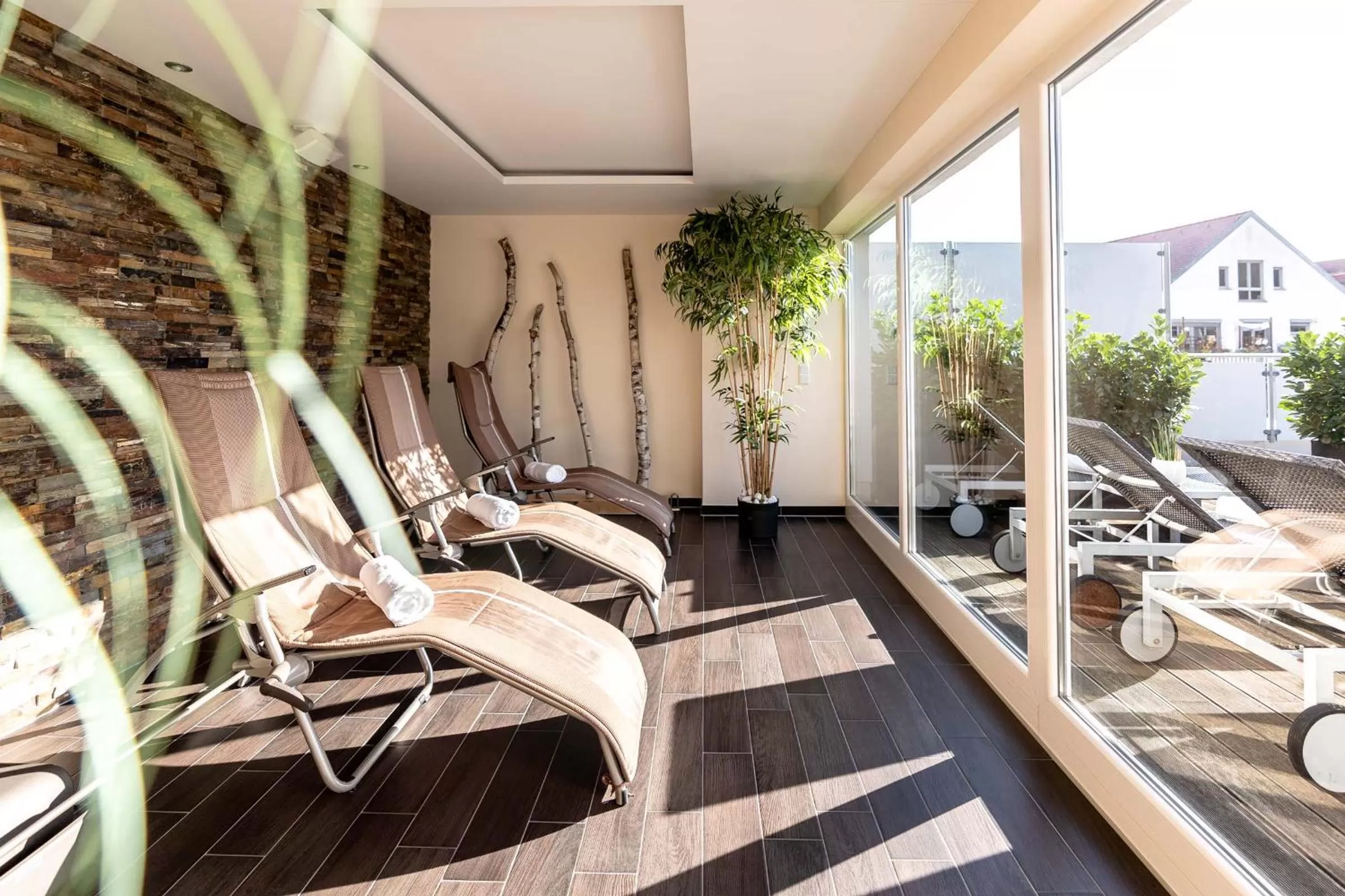 Sauna in Altstadthotel Guesthouse Die Galerie