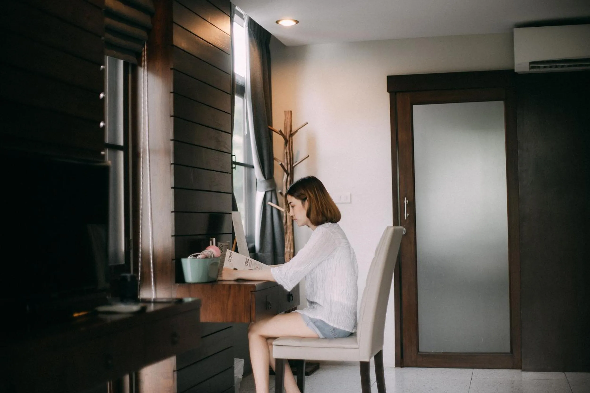 Seating area in Gord ChiangMai Hotel