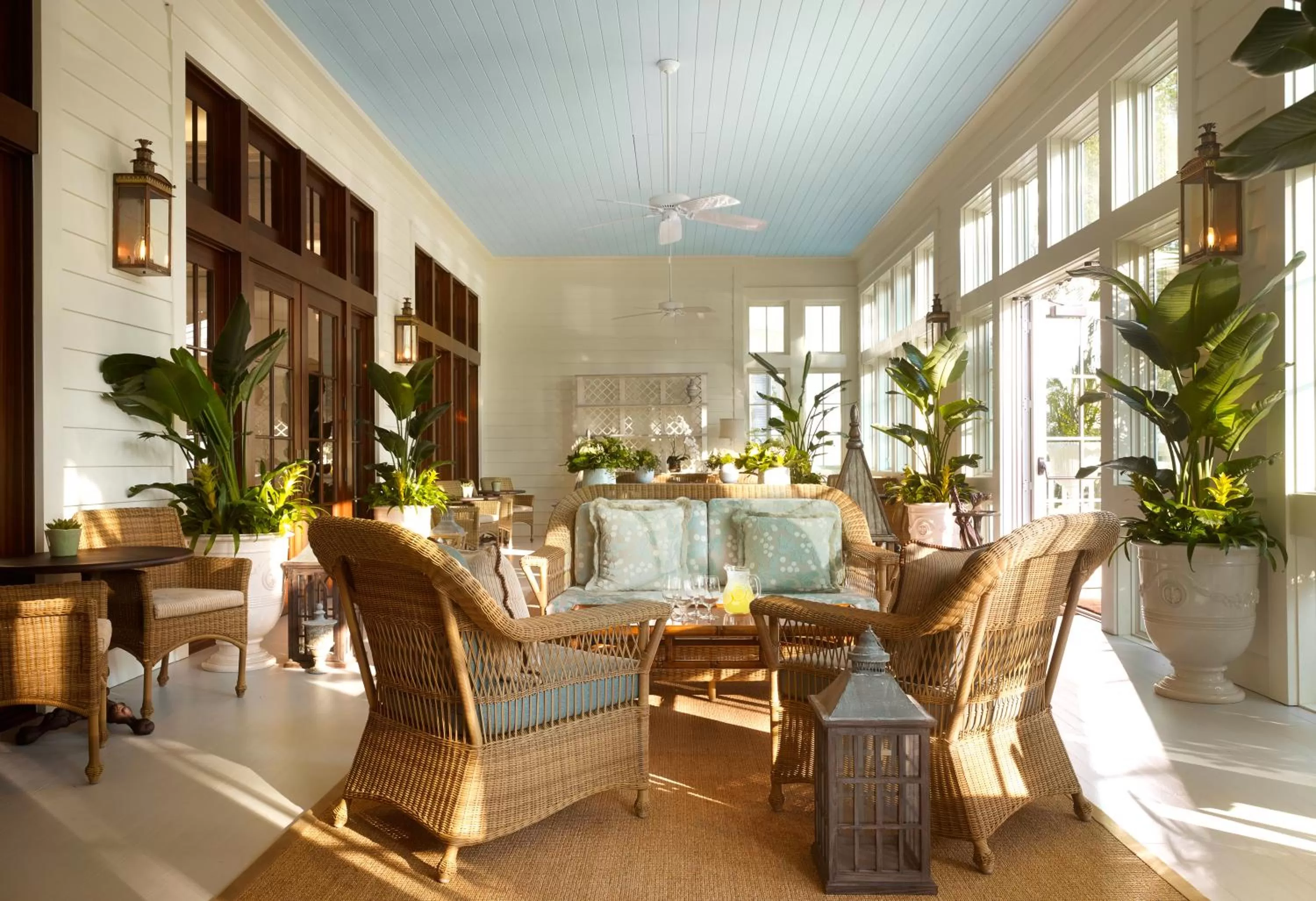 Patio in Montage Palmetto Bluff