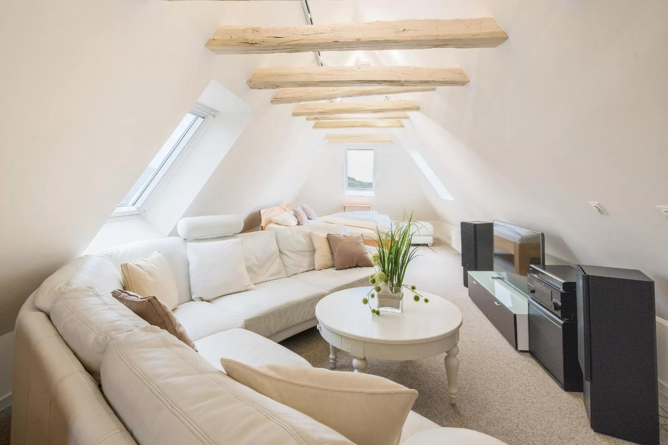 TV and multimedia, Seating Area in Landgasthof- Hotel Löwen