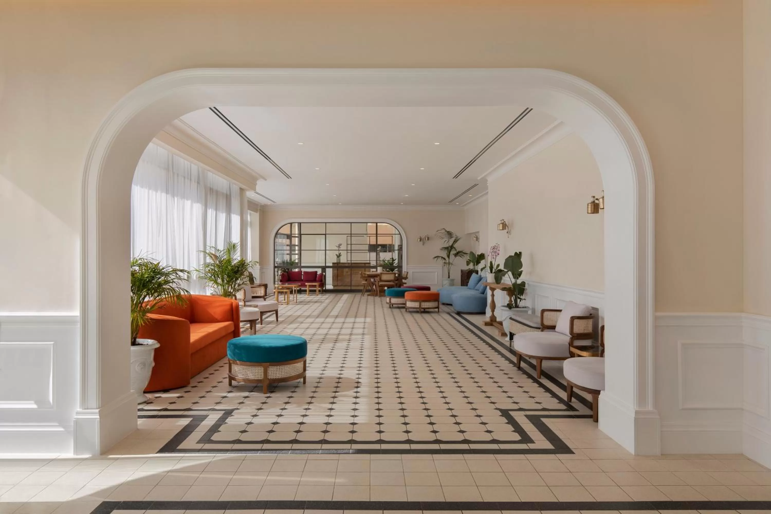 Lobby or reception in Resort Hadera by Jacob Hotels