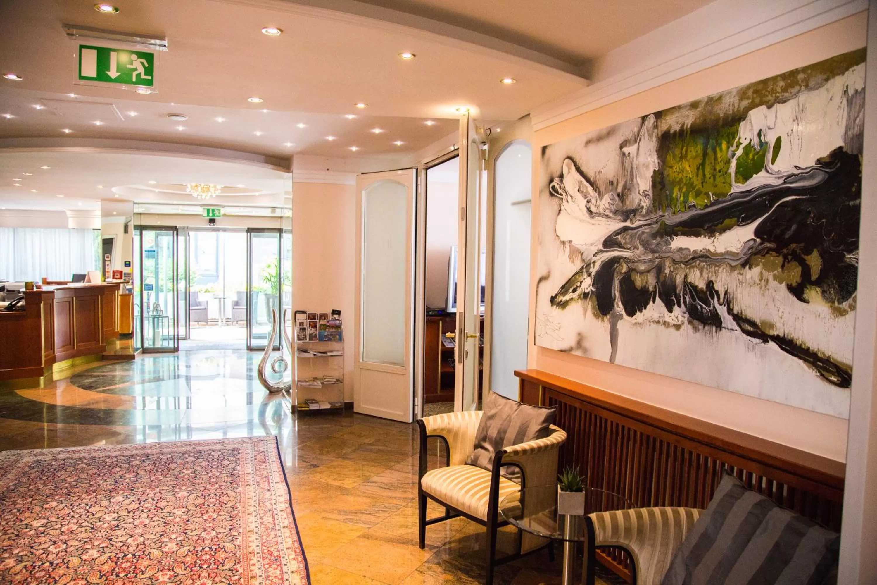 Lobby or reception in Hotel Admiral am Kurpark