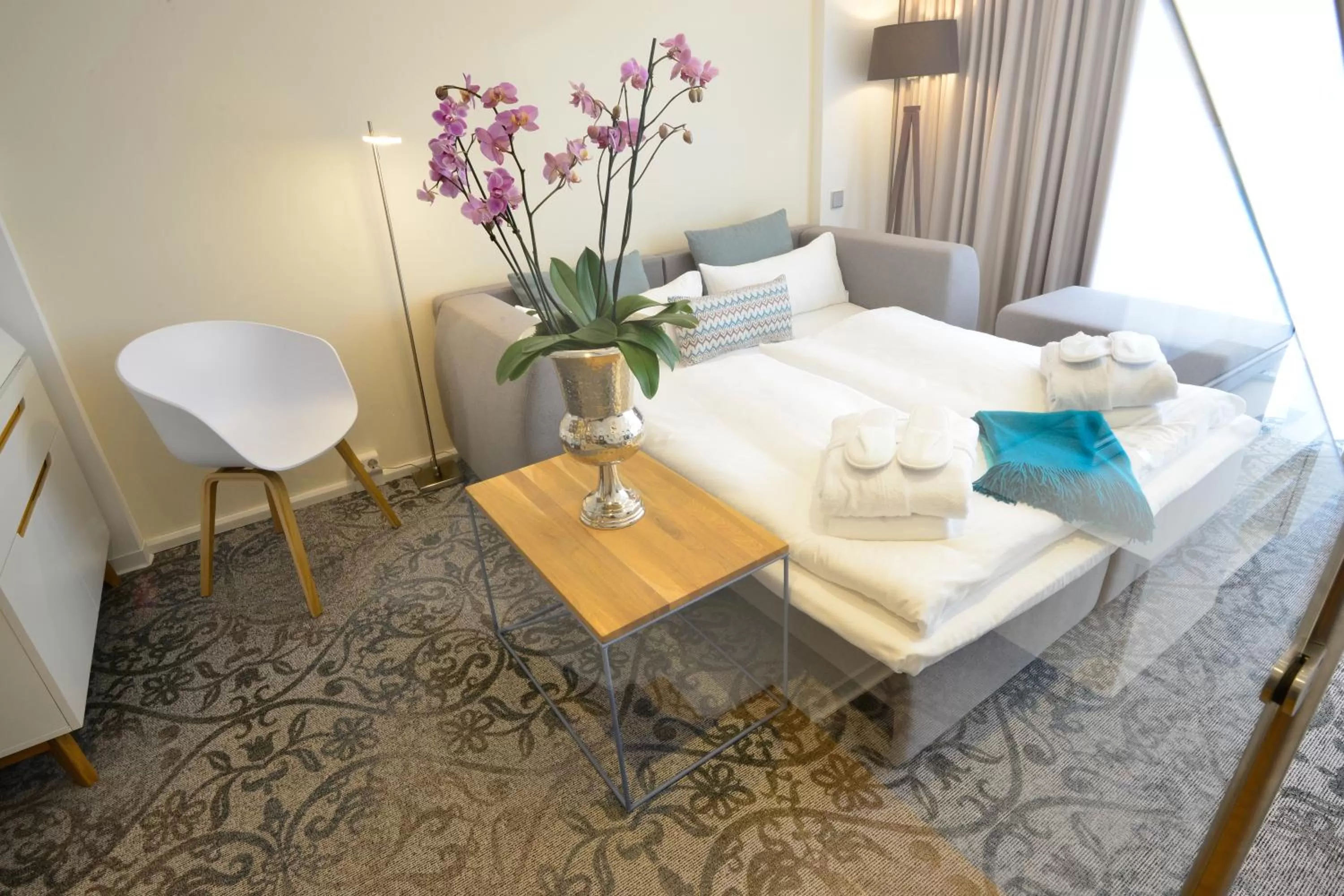 Bed in Parkhotel Residenz