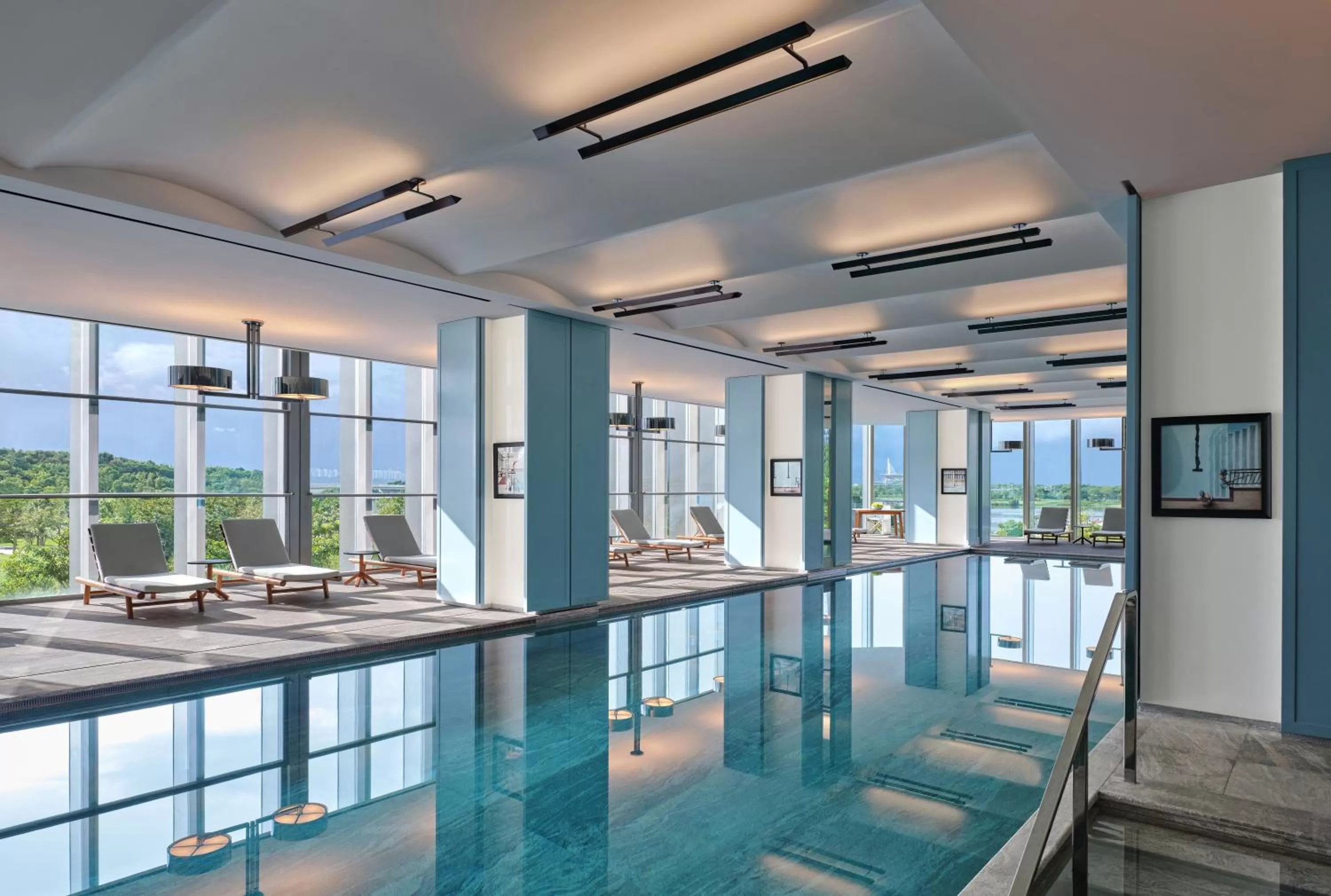 Pool view in Andaz Shenzhen Bay