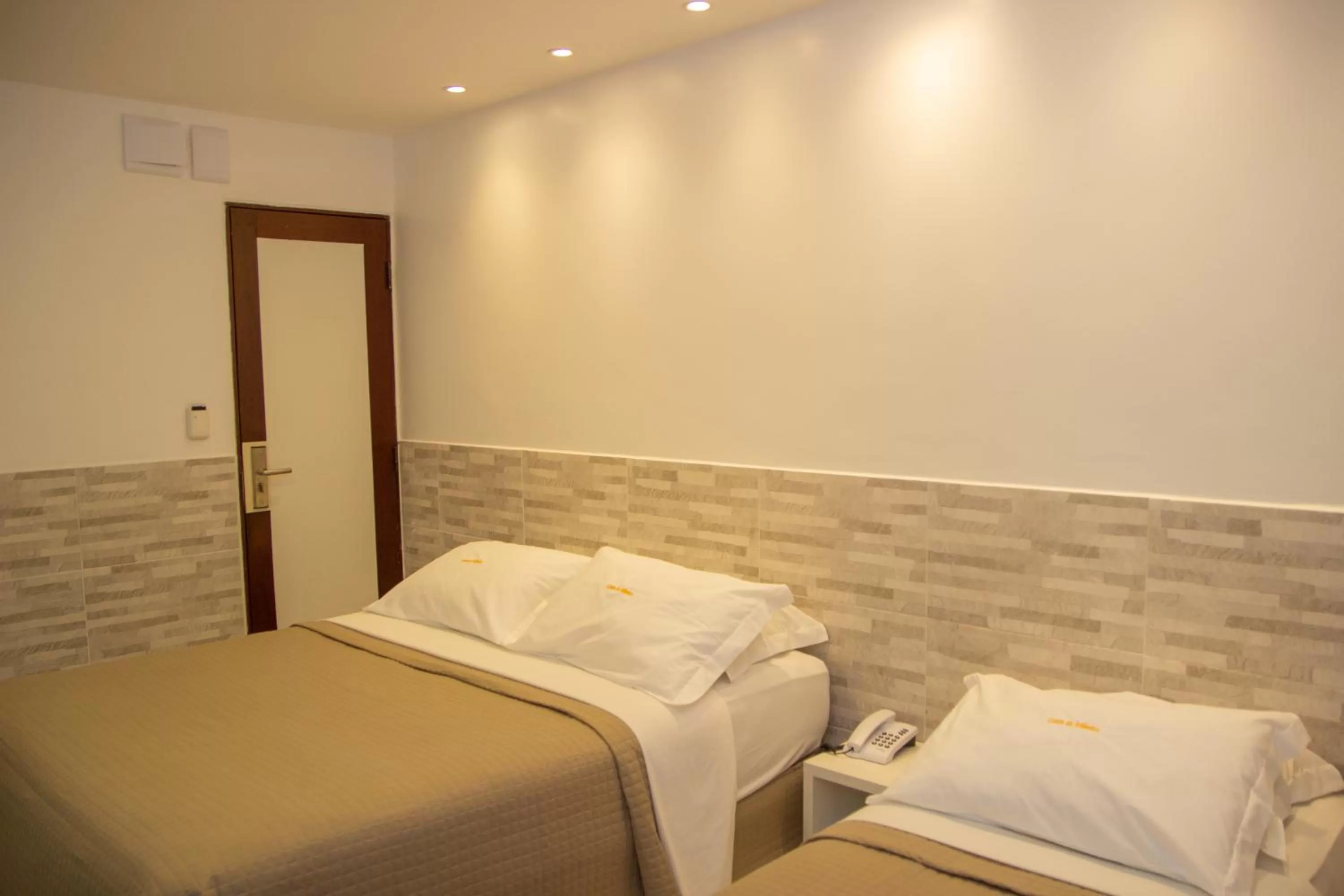 Bed in Hotel Costa do Atlântico