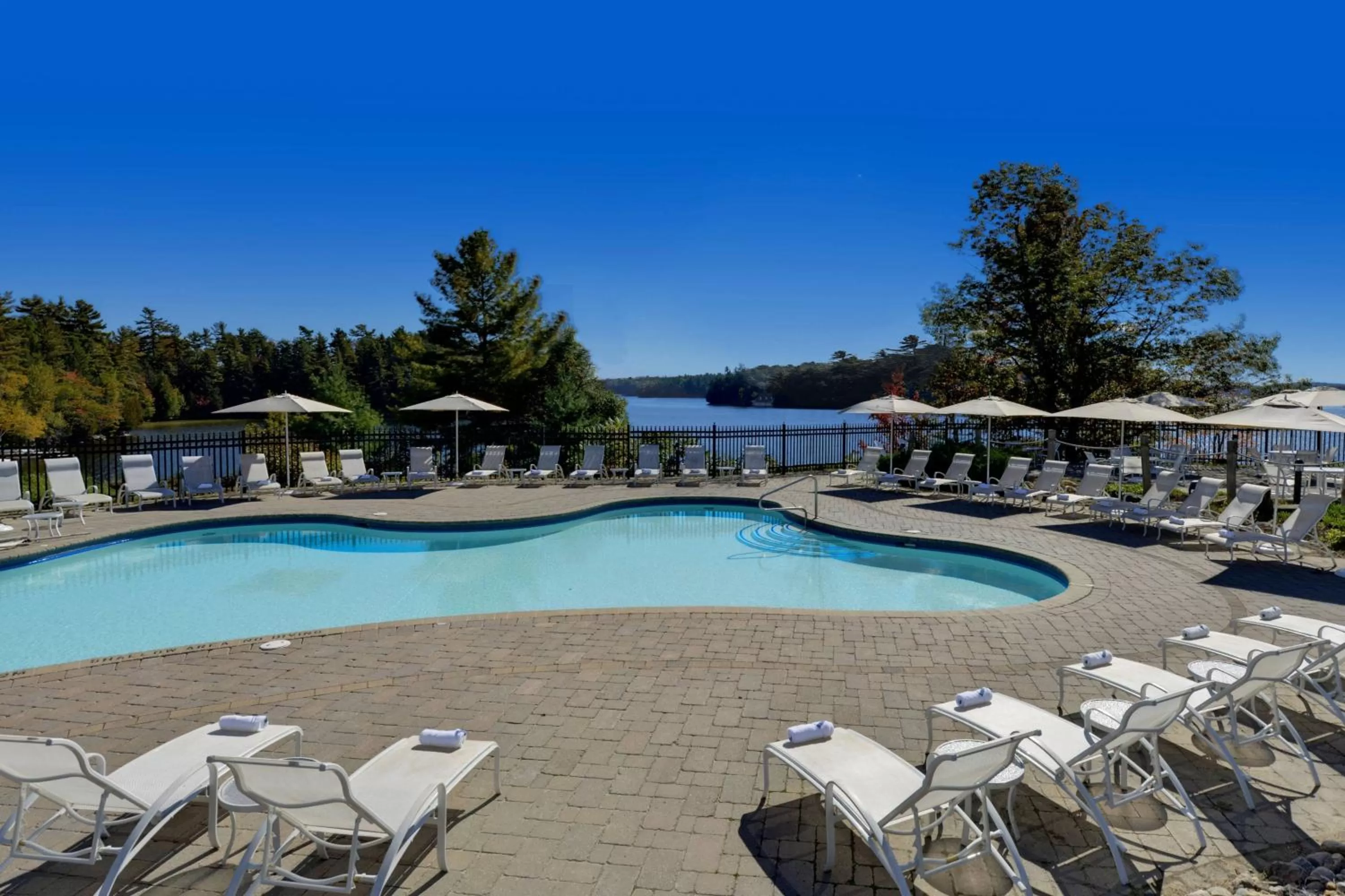 Swimming pool in JW Marriott The Rosseau Muskoka Resort & Spa