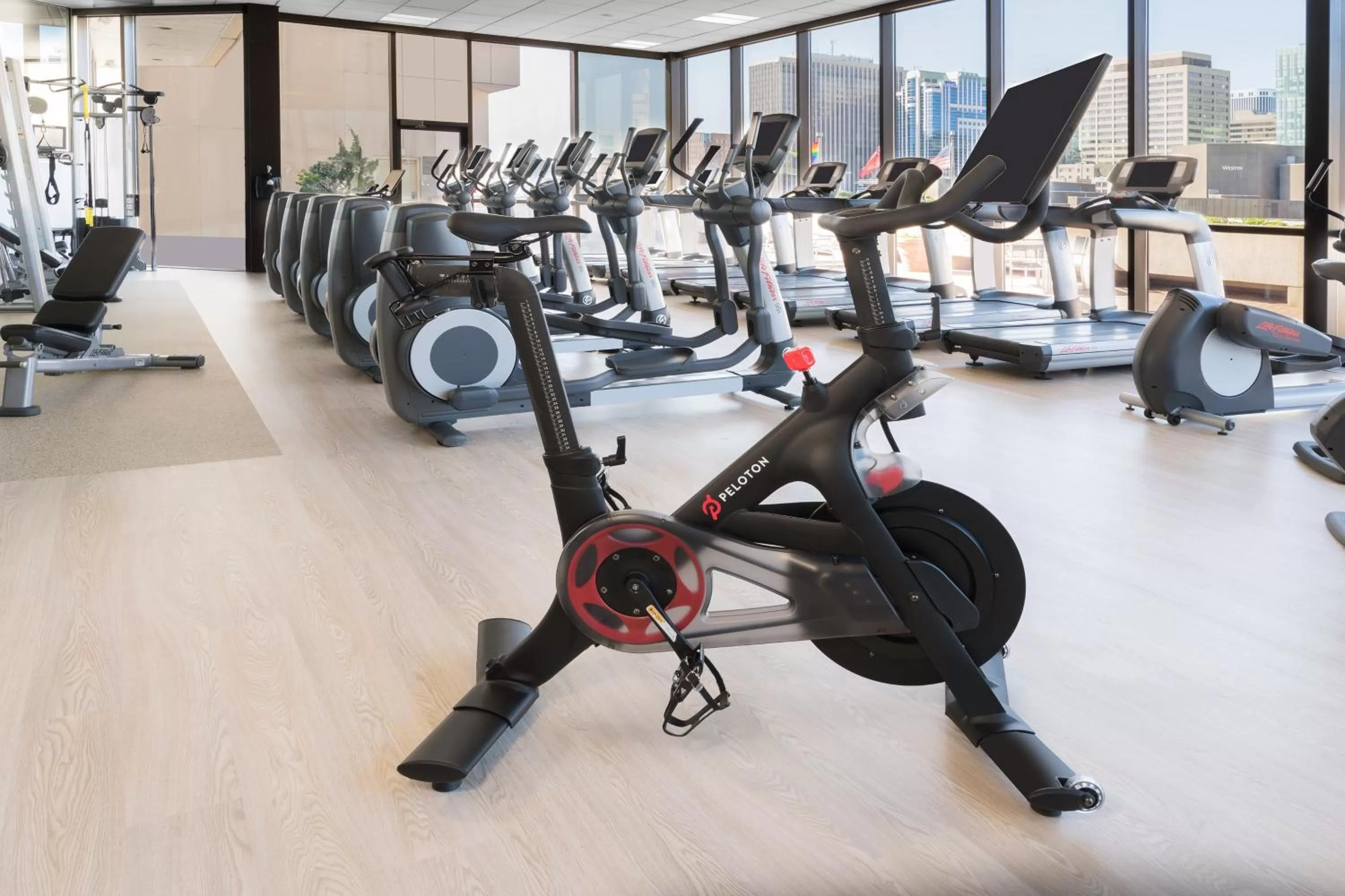 Fitness centre/facilities in The Westin Ottawa