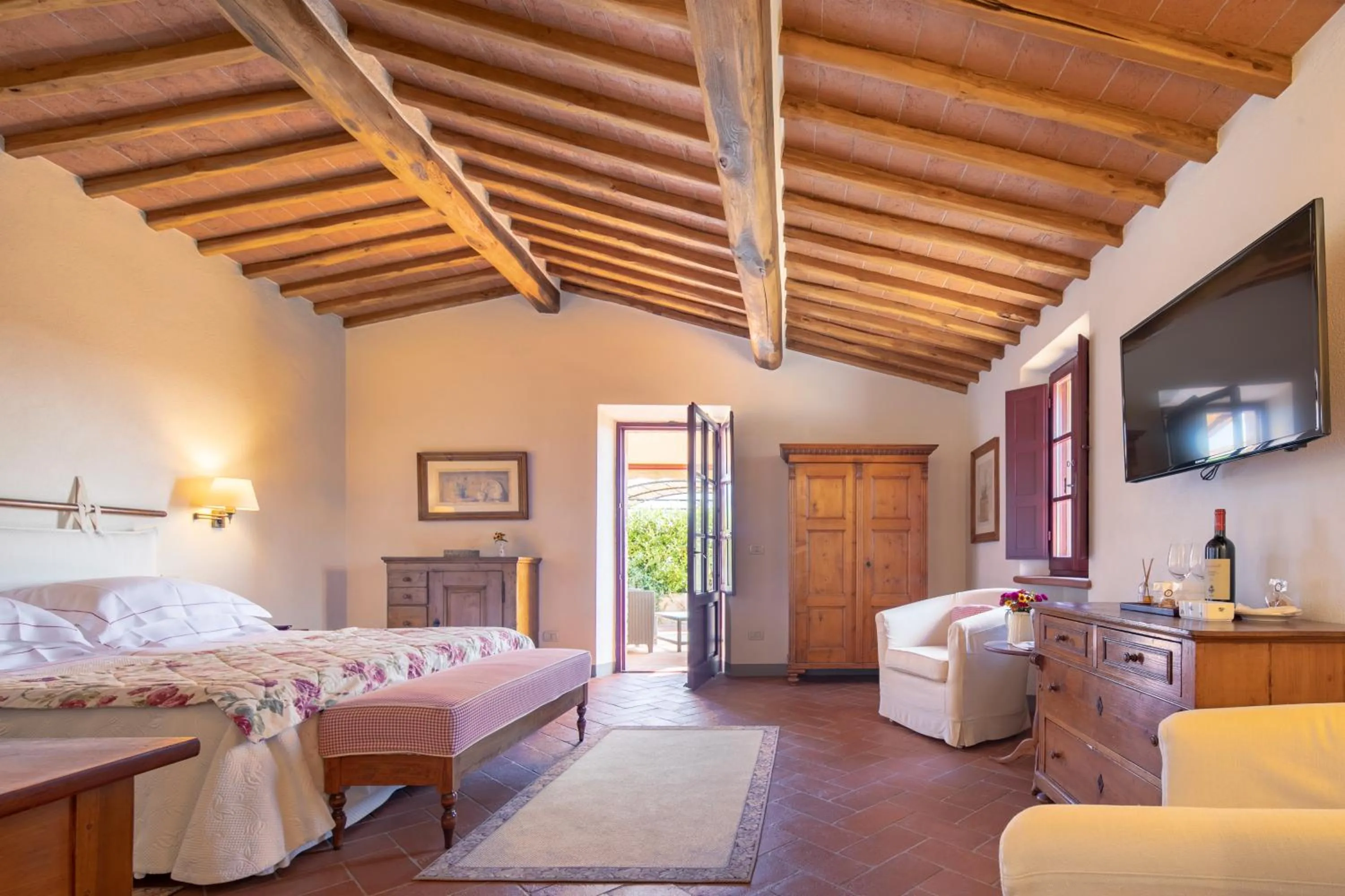 Bedroom, Bed in Hotel Le Fontanelle