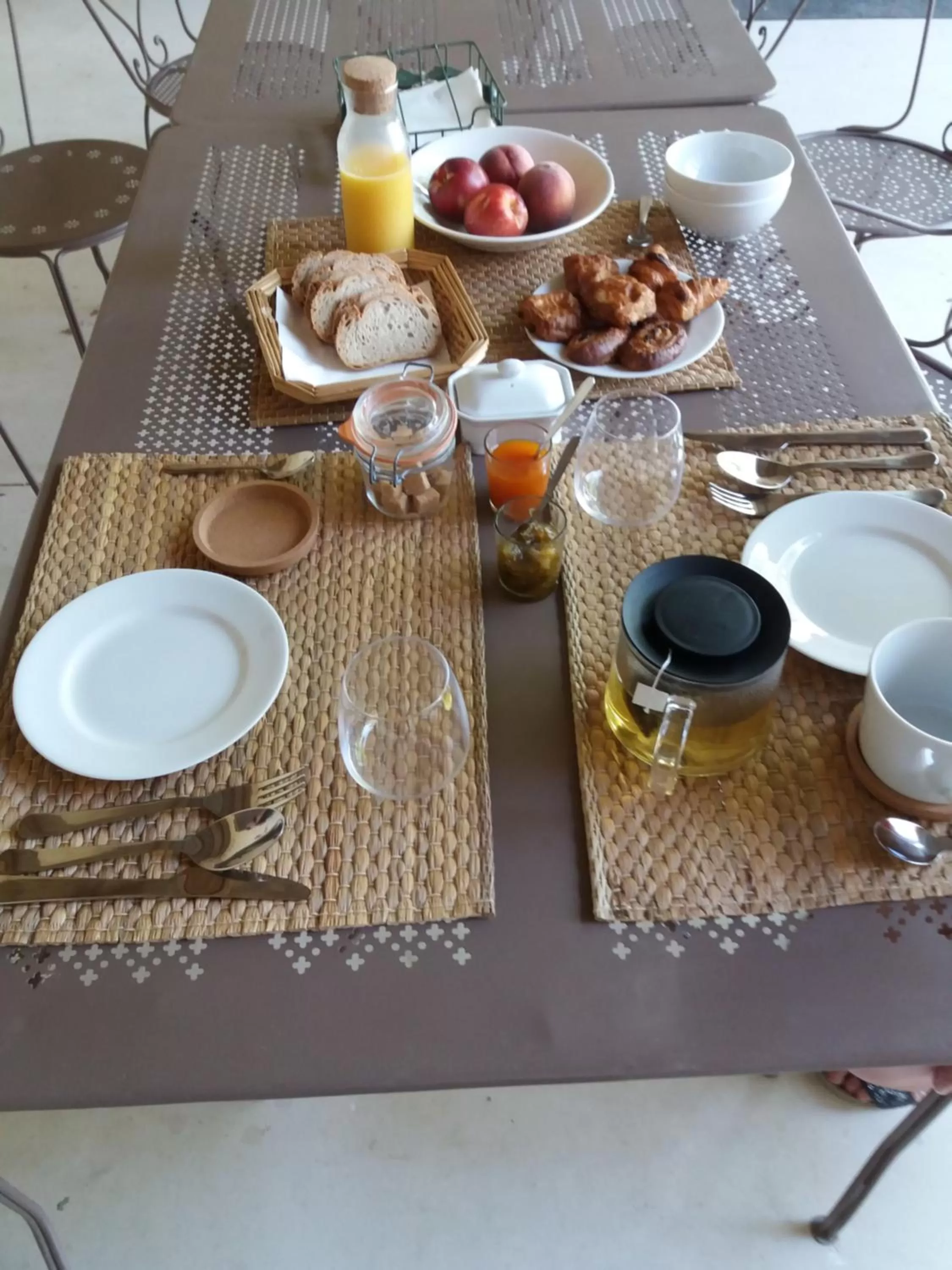 Breakfast in Domaine de Sévanes