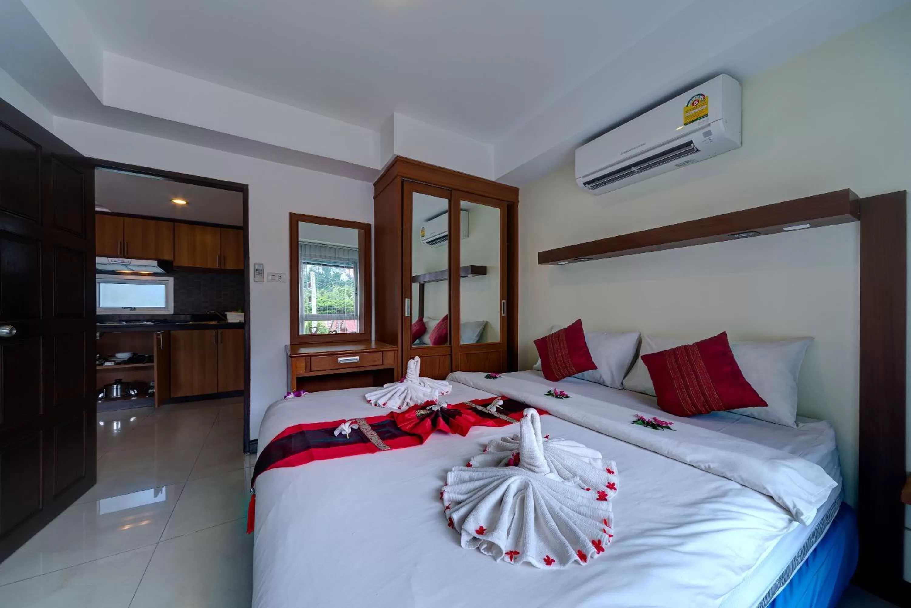Photo of the whole room, Bed in Krabi Apartment Hotel