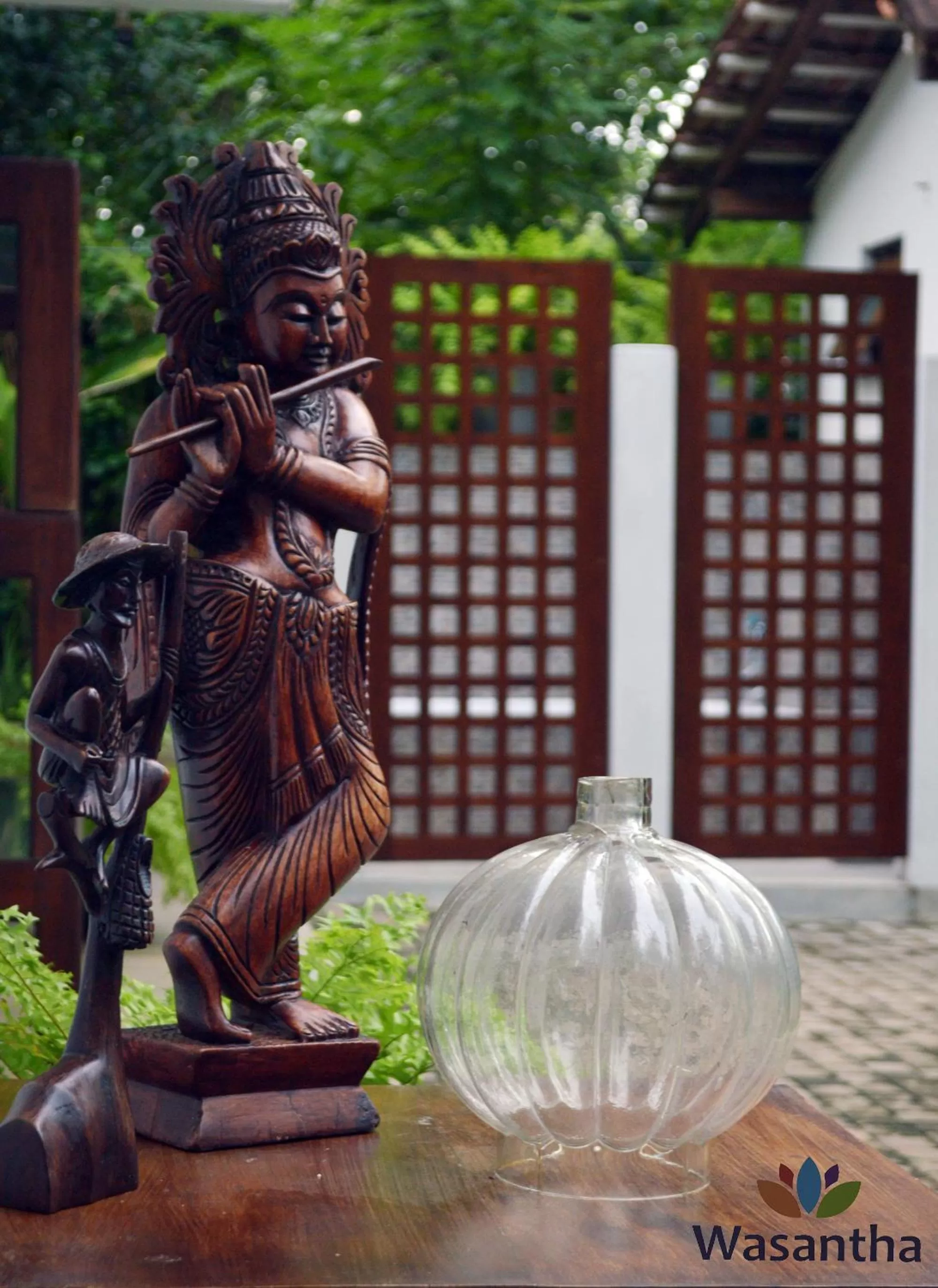 Garden view in Wasantha Garden Hotel Restaurant & Ayurvedic Treatment