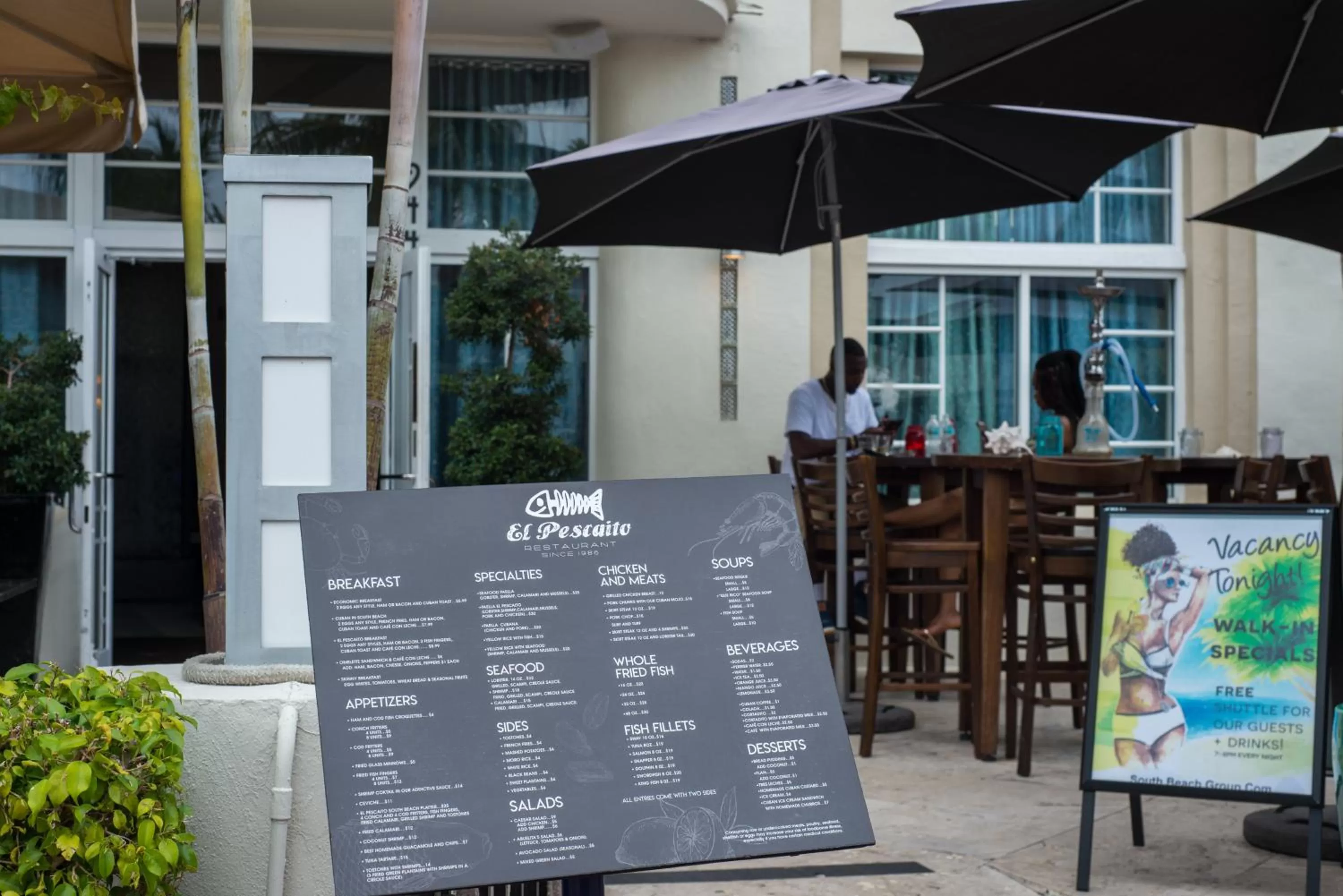 Patio in Hotel Chelsea