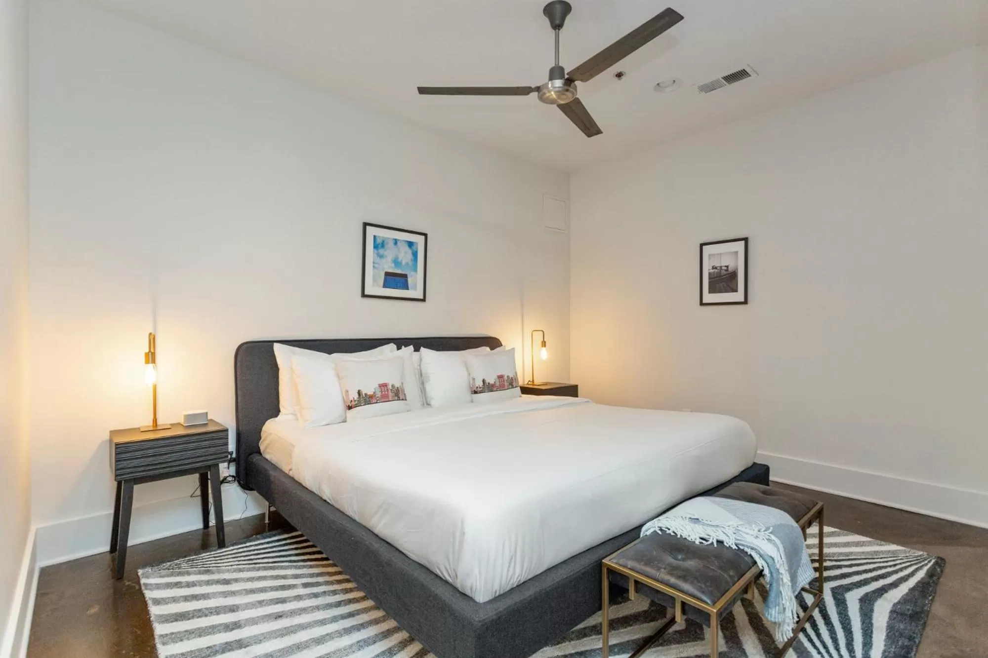 Bed in Mint House at The Reserve - Nashville