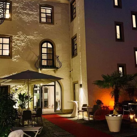 Inner courtyard view in Hotel Maxplatz