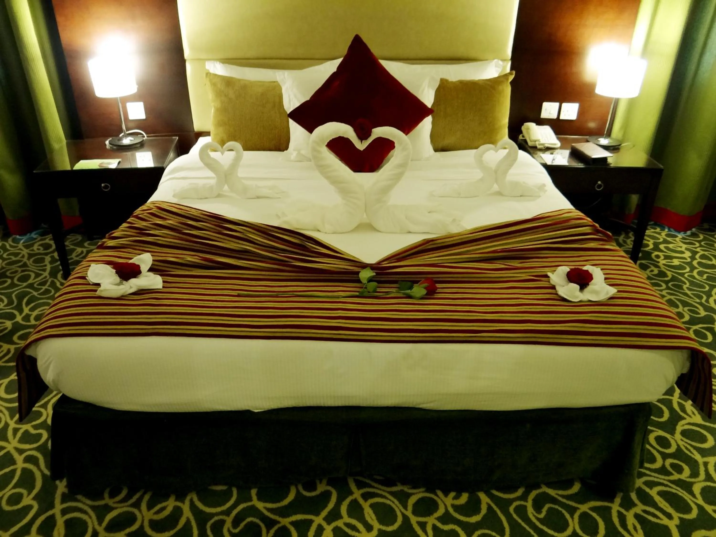 Decorative detail, Bed in Concorde Hotel Fujairah