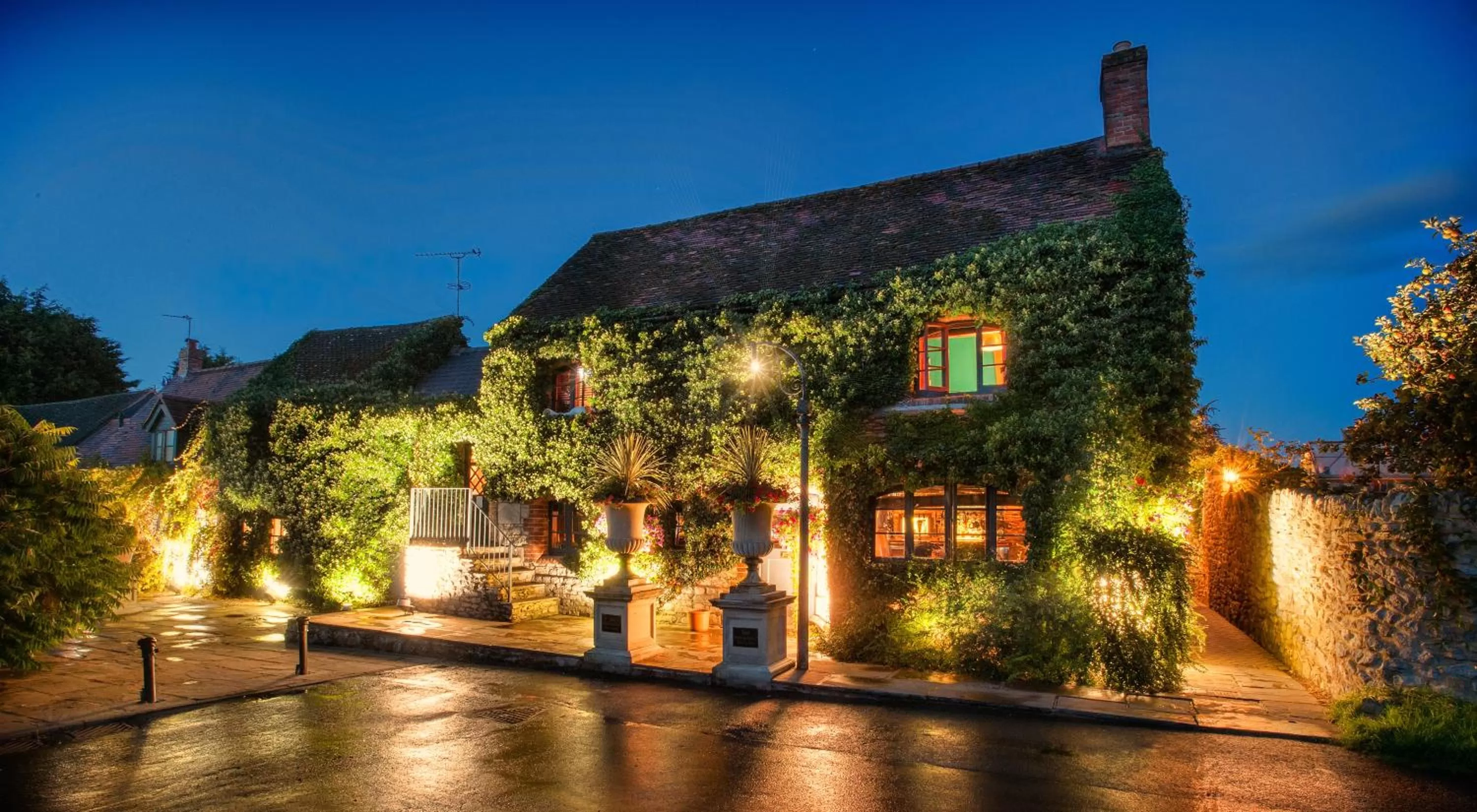 Property building in Crazy Bear Stadhampton