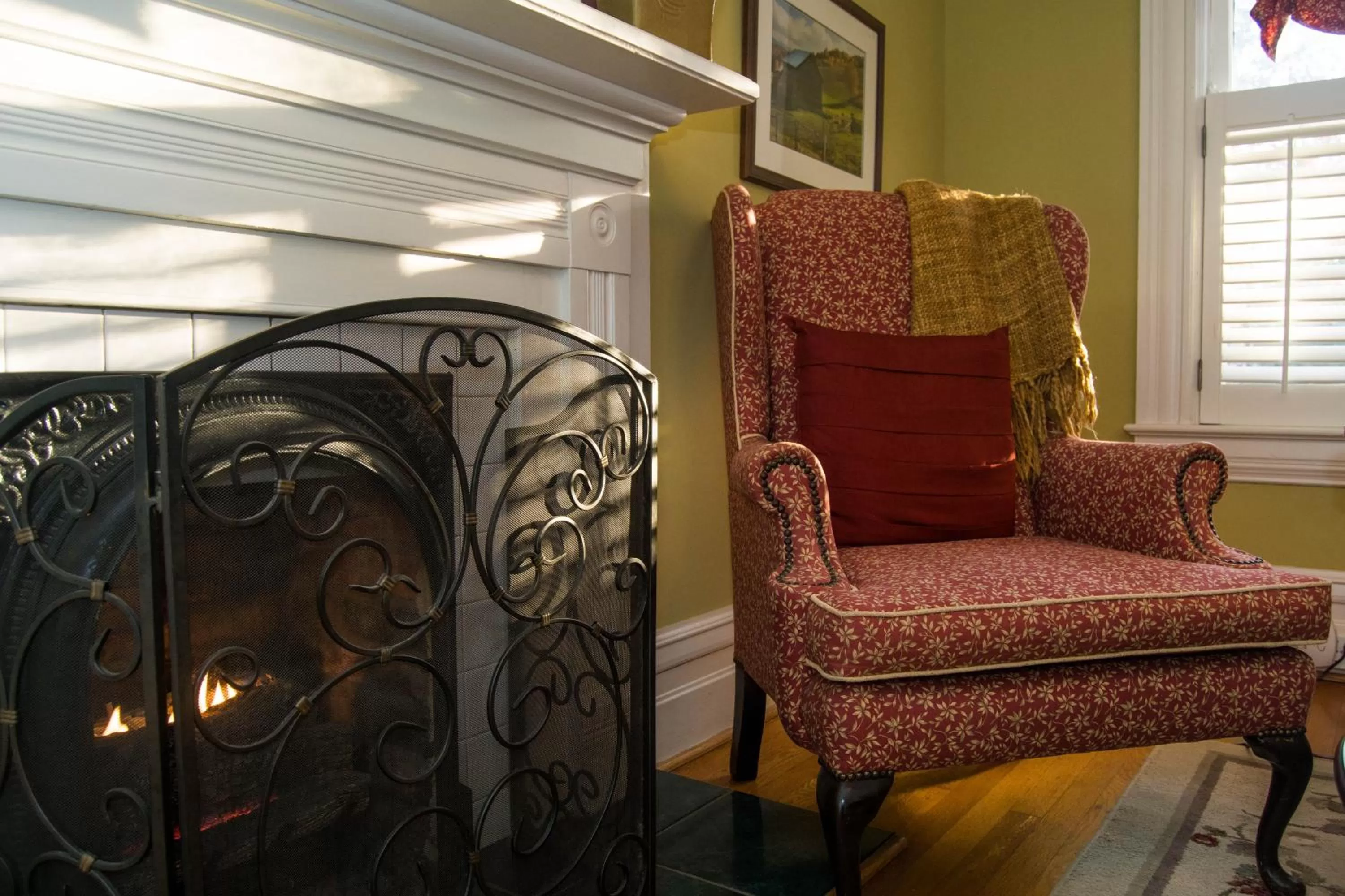 Living room in Oak Hill On Love Lane Bed and Breakfast Inn