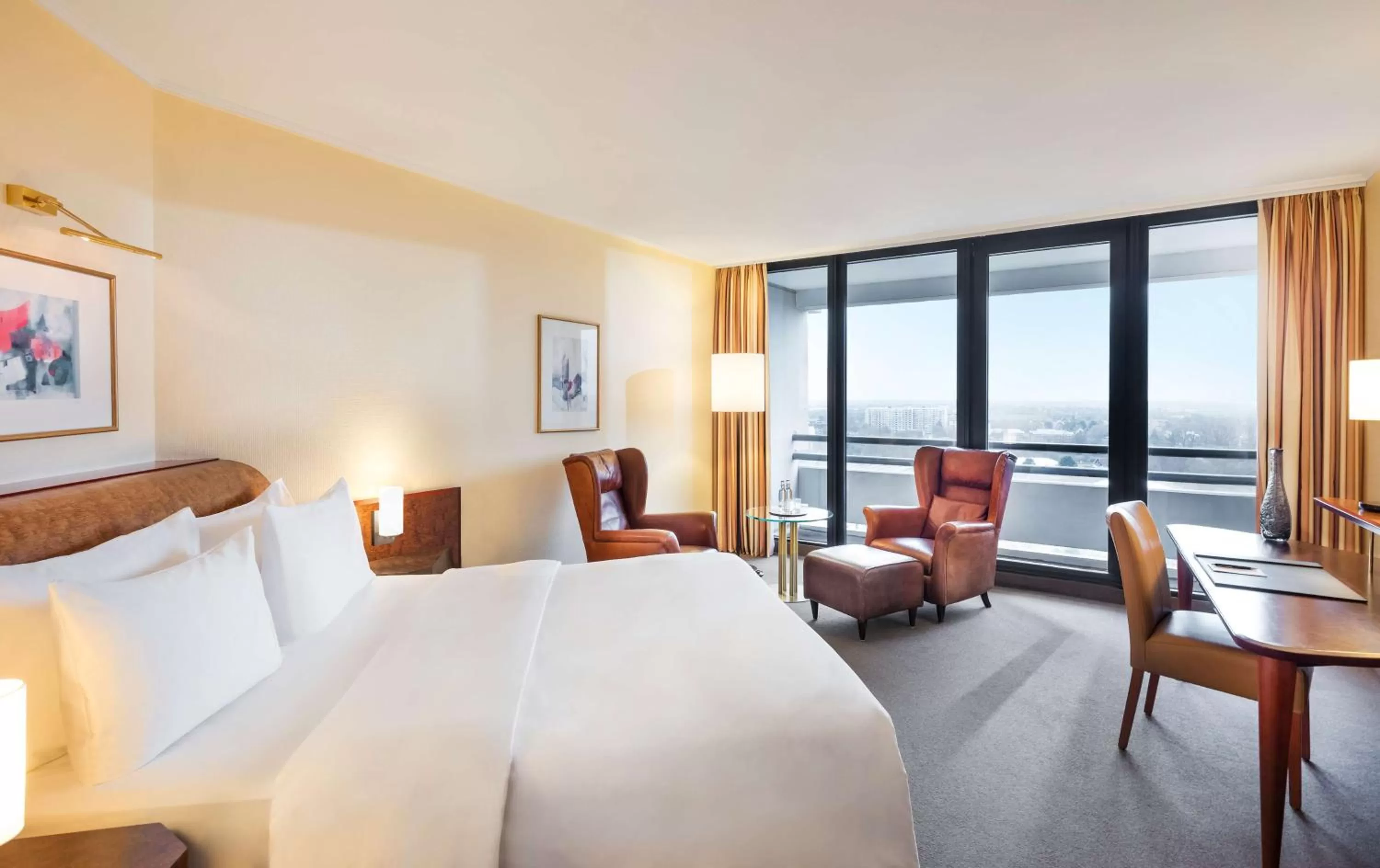 Bedroom, Bed in Lindner Hotel Dusseldorf Seestern, part of JdV by Hyatt