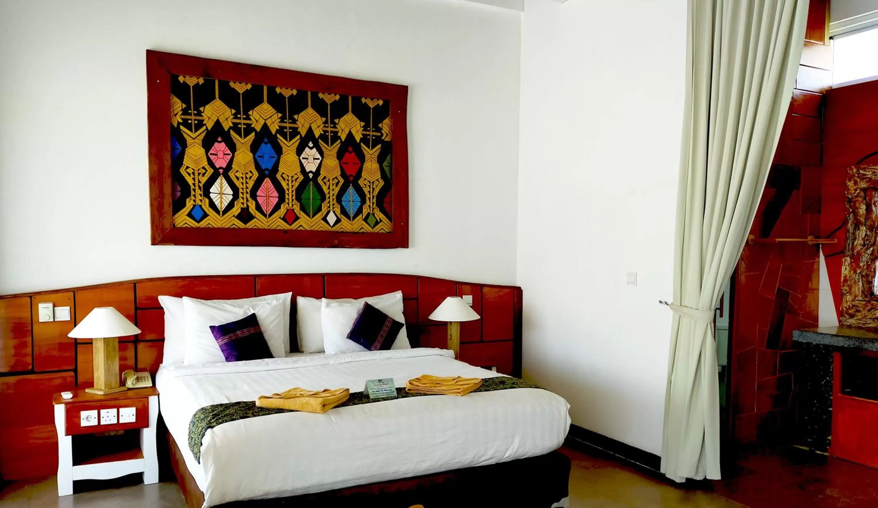 Photo of the whole room, Bed in The Trawangan Resort