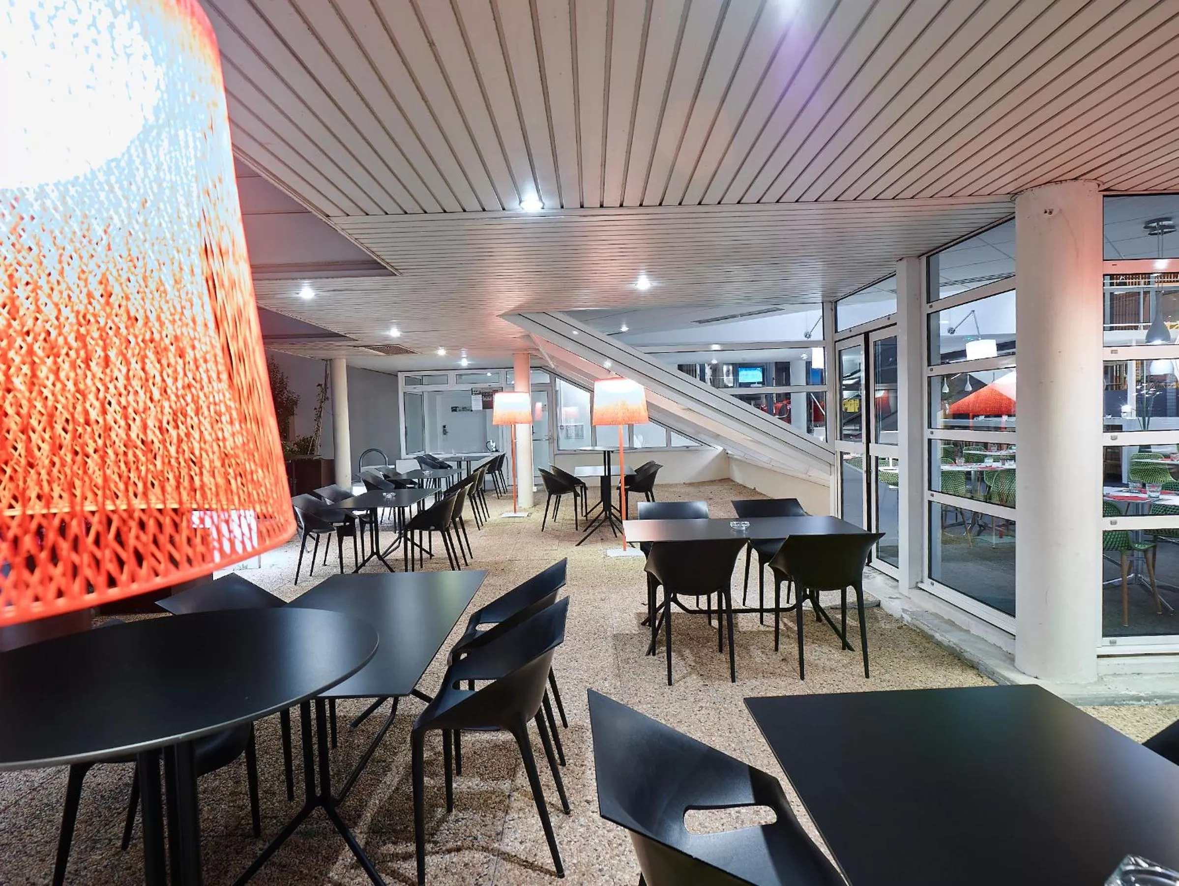 Balcony/Terrace in ibis Poitiers Site du Futuroscope