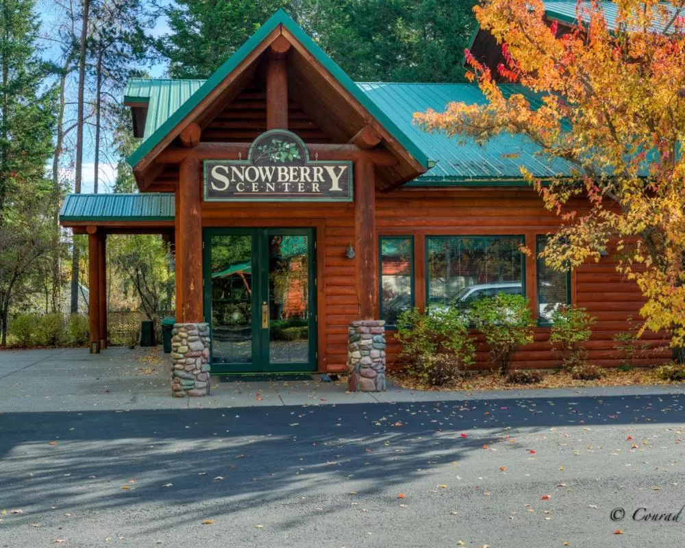 Text overlay in North Forty Resort