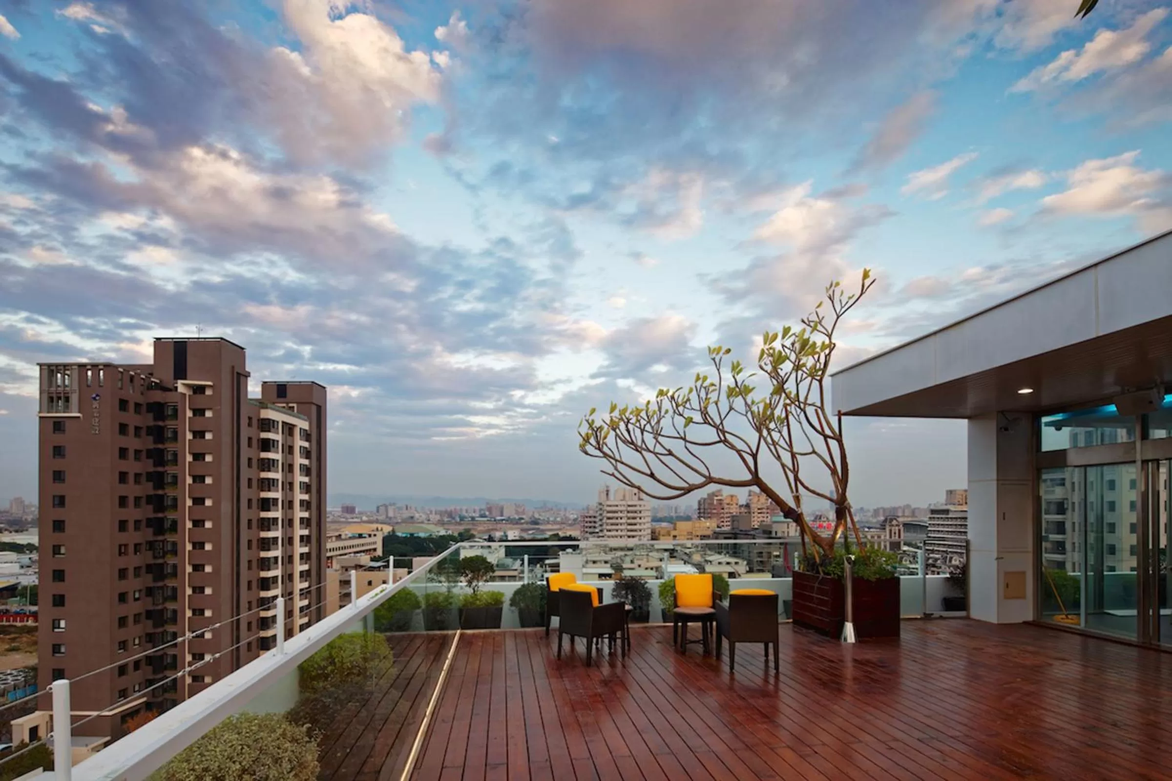 Balcony/Terrace in Hotel 7 Taichung