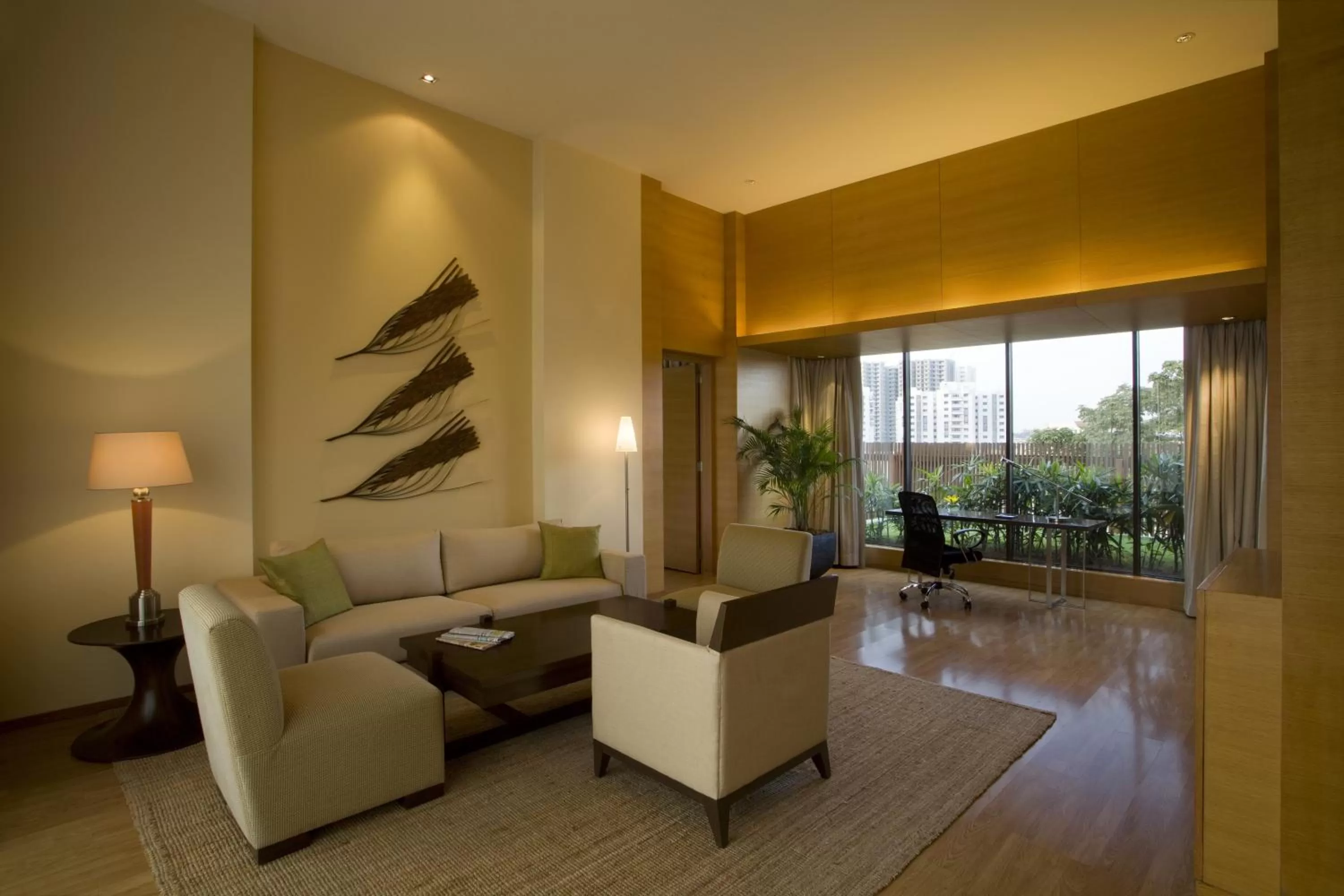 Living room in Hyatt Hyderabad Gachibowli