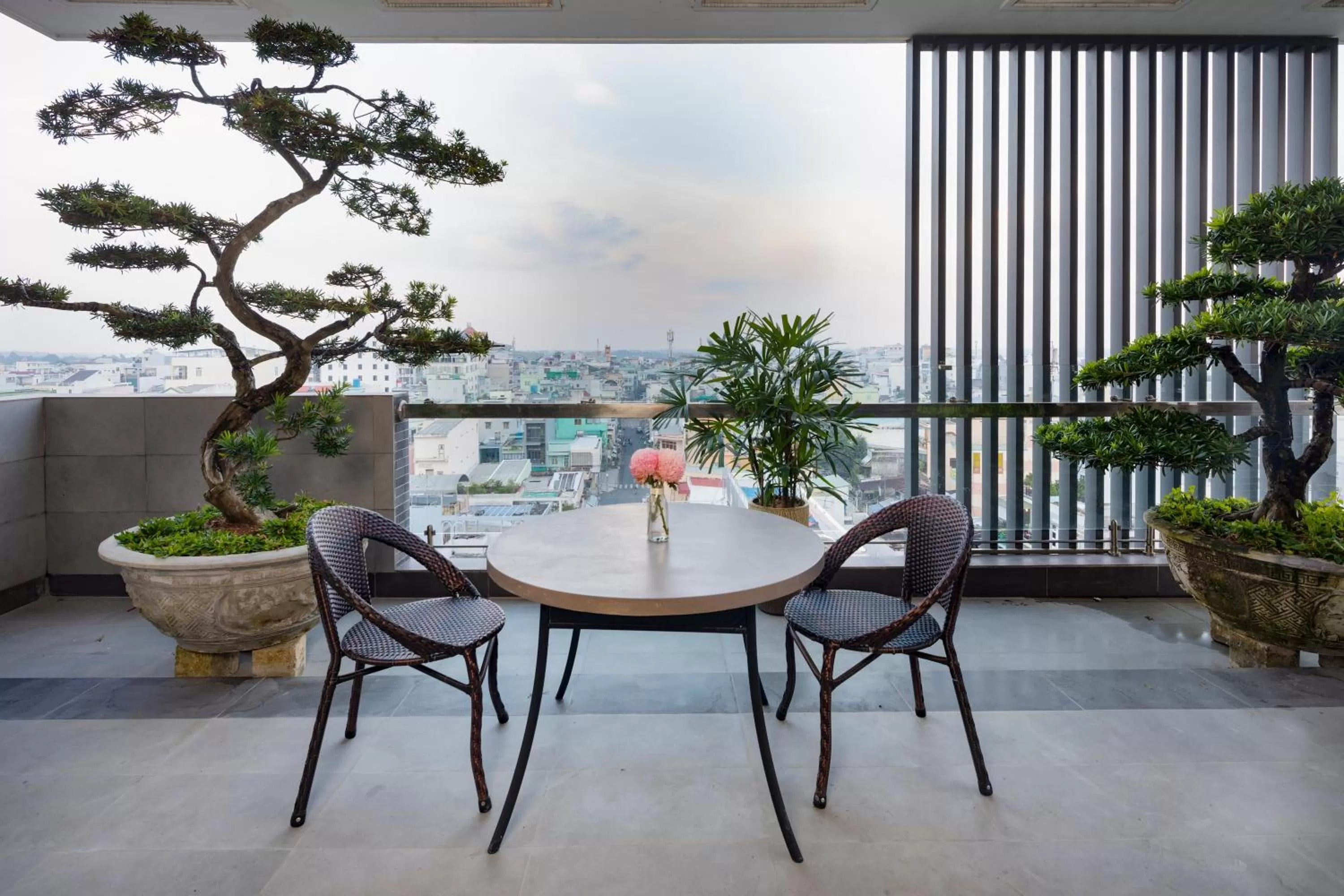 Garden in LARA HOTEL LONG XUYÊN