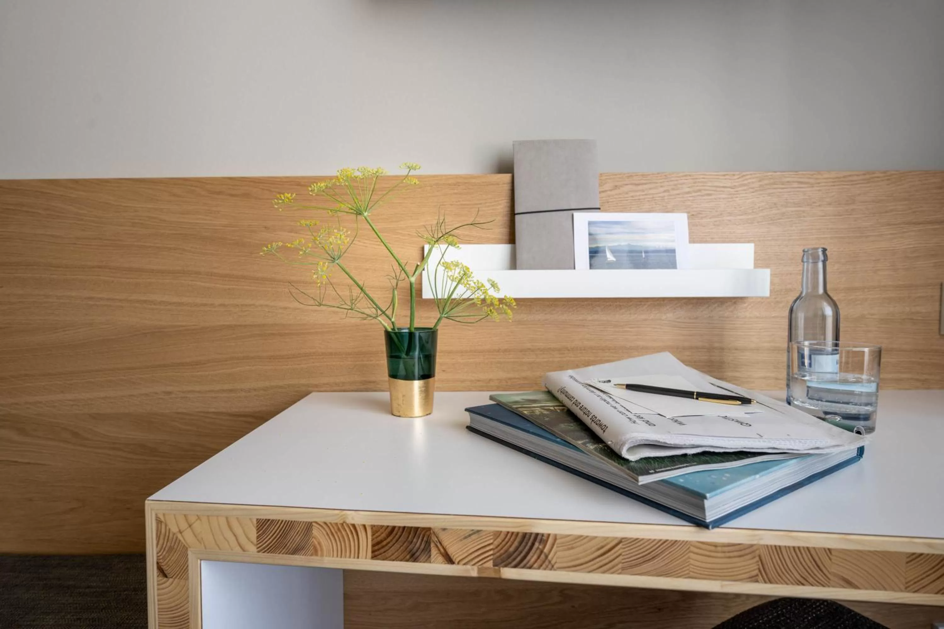 Library in Hotel Maier