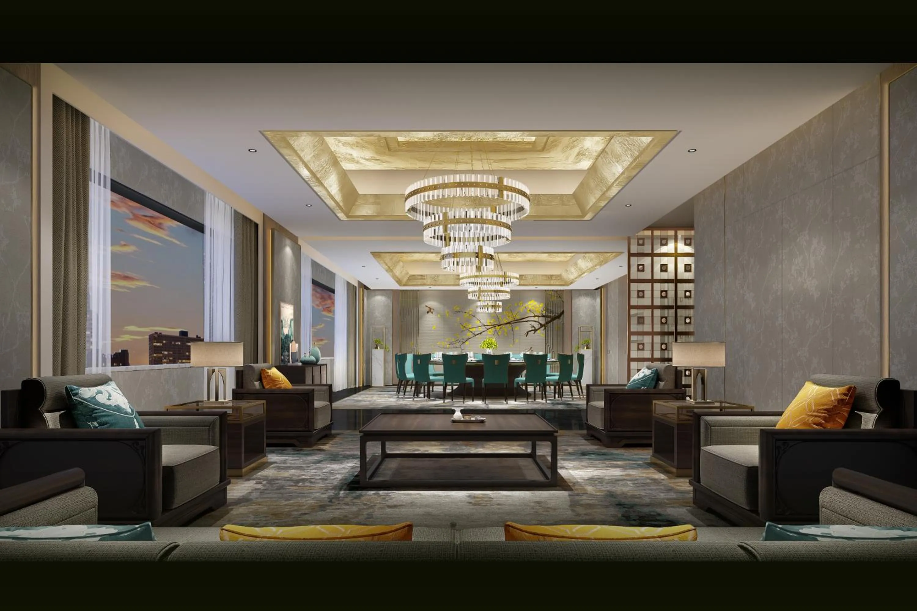 Restaurant/places to eat in Grand Skylight Hotel Shenzhen Zhonghang